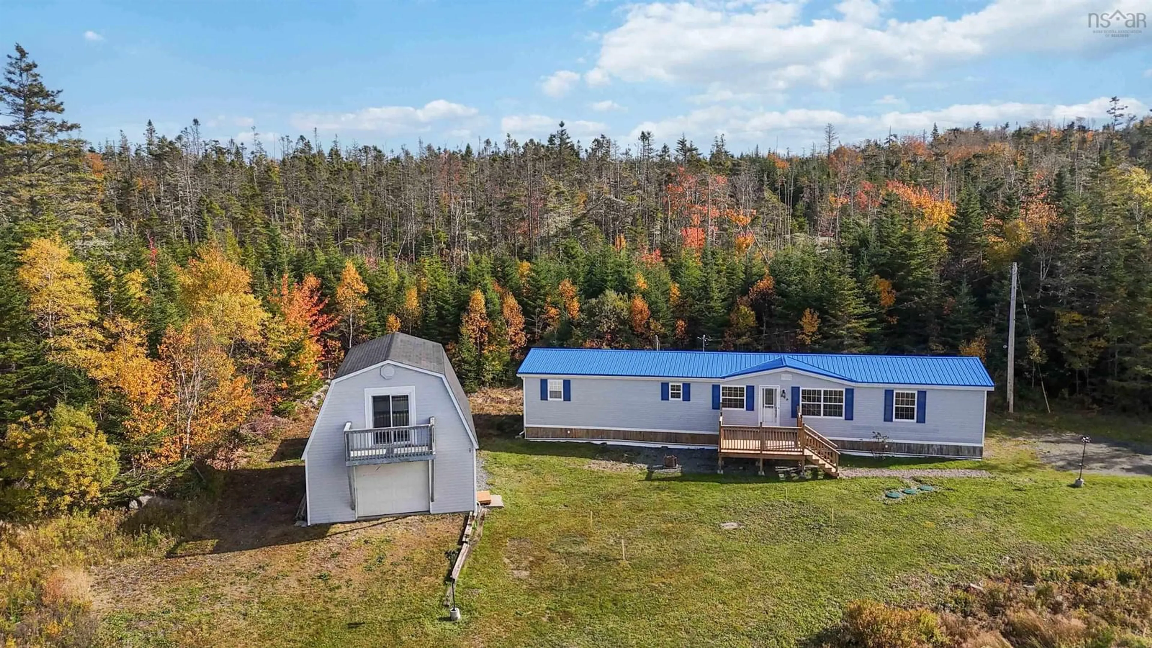 A pic from outside/outdoor area/front of a property/back of a property/a pic from drone, water/lake/river/ocean view for 899 East Jeddore Road, East Jeddore Nova Scotia B0J 2L0