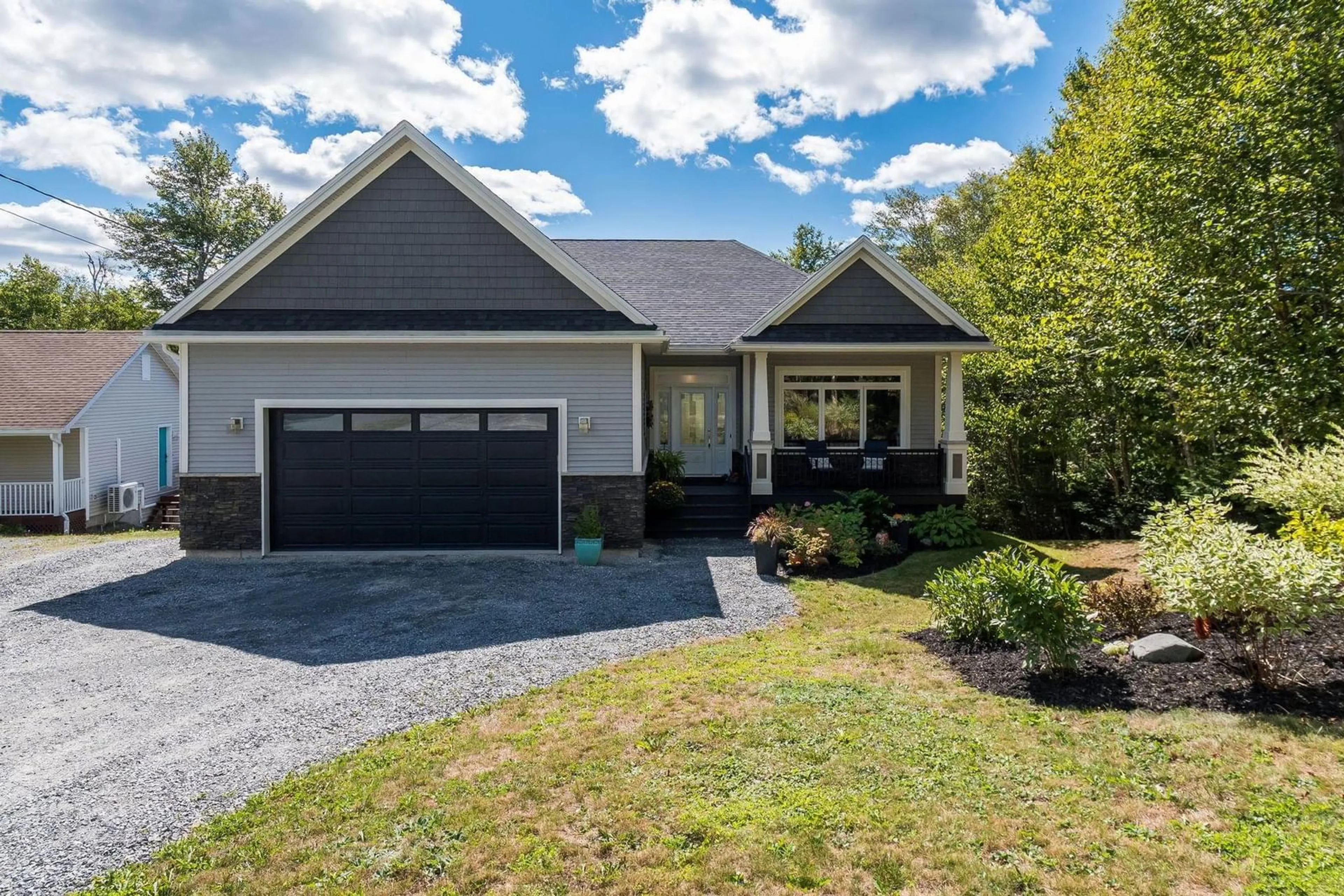 Home with vinyl exterior material, street for 769 Lakeview Ave, Middle Sackville Nova Scotia B4E 3G9