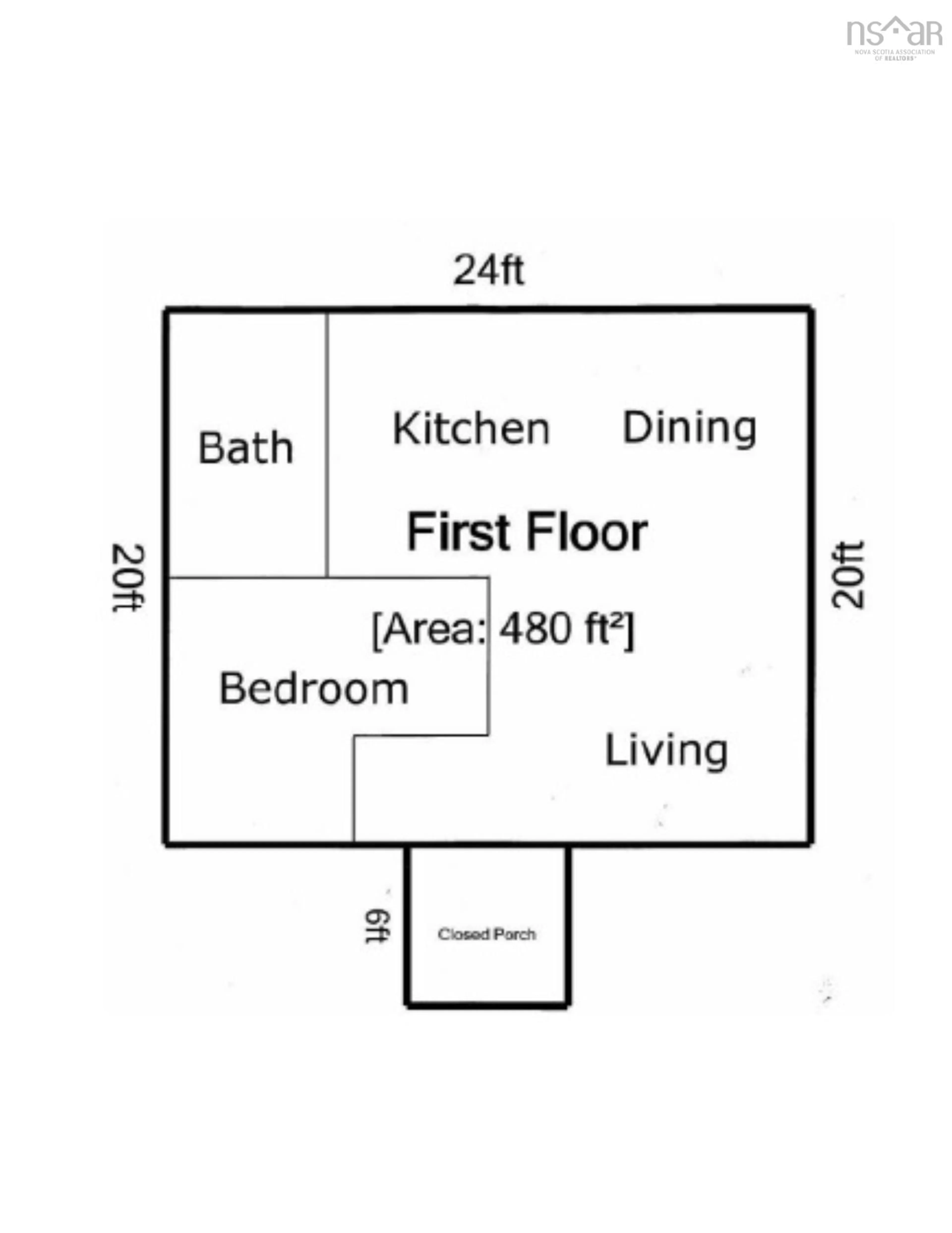 Floor plan for 1736 Ketch Harbour Rd, Sambro Nova Scotia B3V 1L6