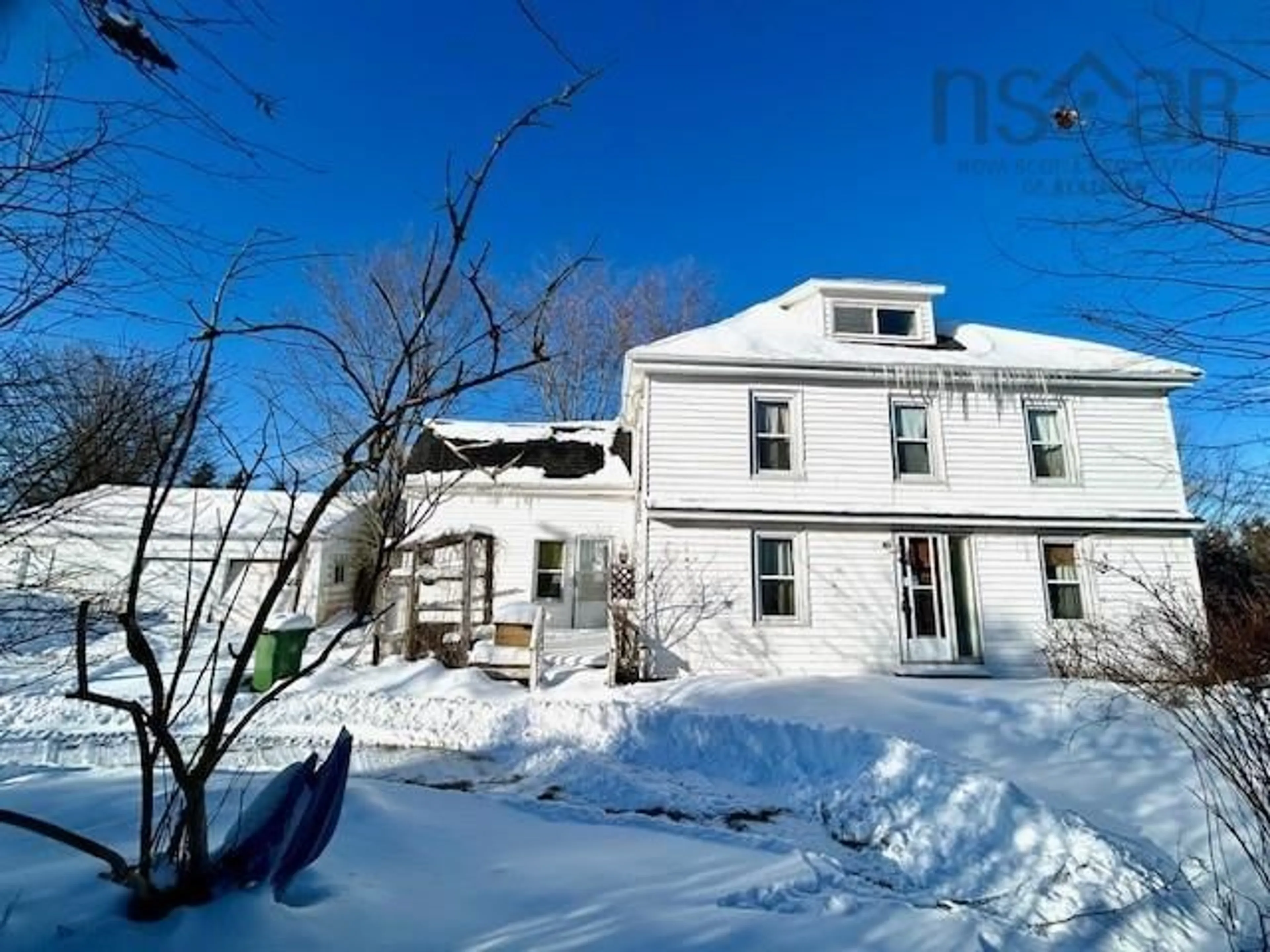 A pic from outside/outdoor area/front of a property/back of a property/a pic from drone, building for 812 Cloverdale Rd, Birch Hill Nova Scotia B0N 2J0