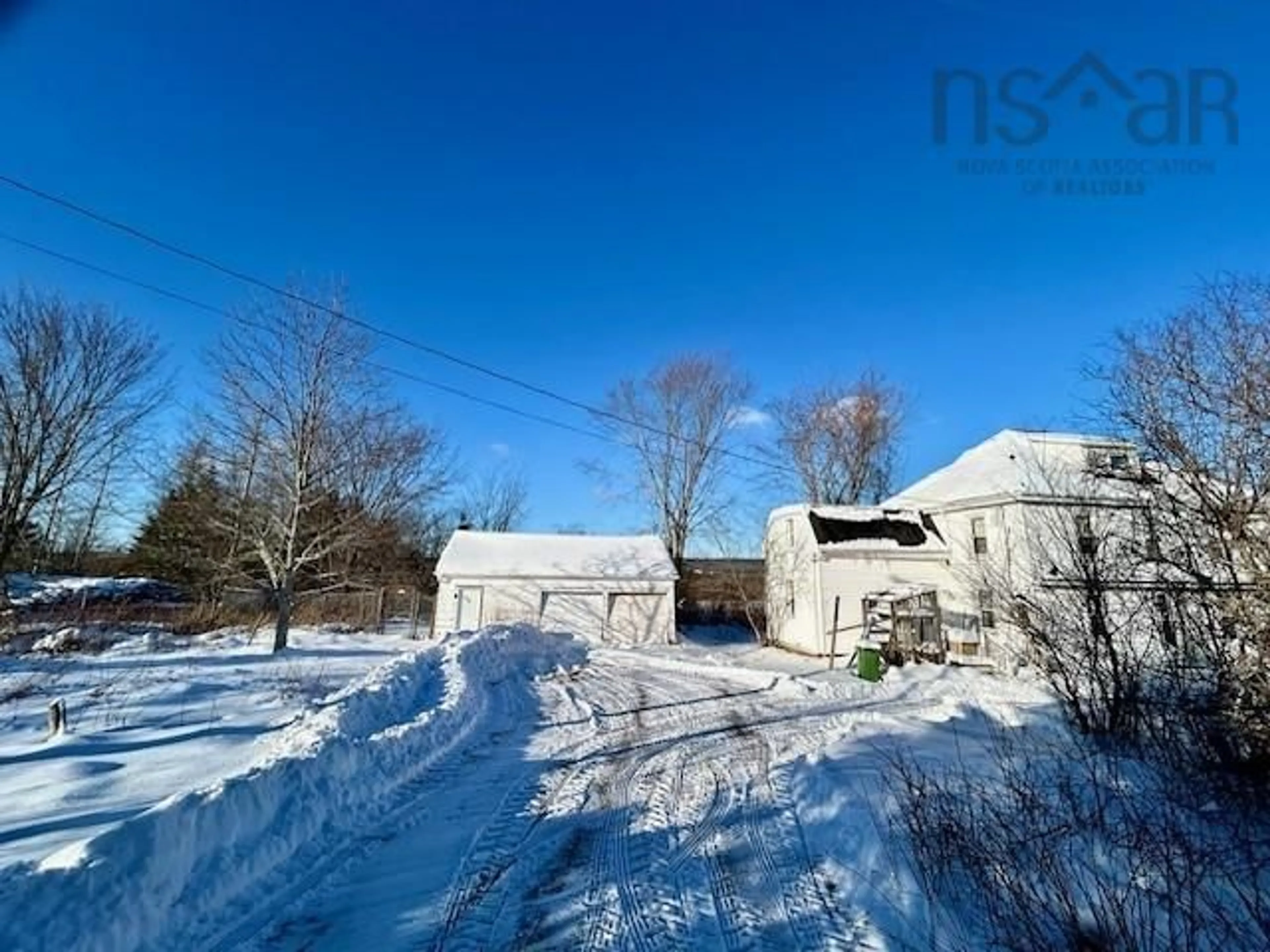 A pic from outside/outdoor area/front of a property/back of a property/a pic from drone, street for 812 Cloverdale Rd, Birch Hill Nova Scotia B0N 2J0