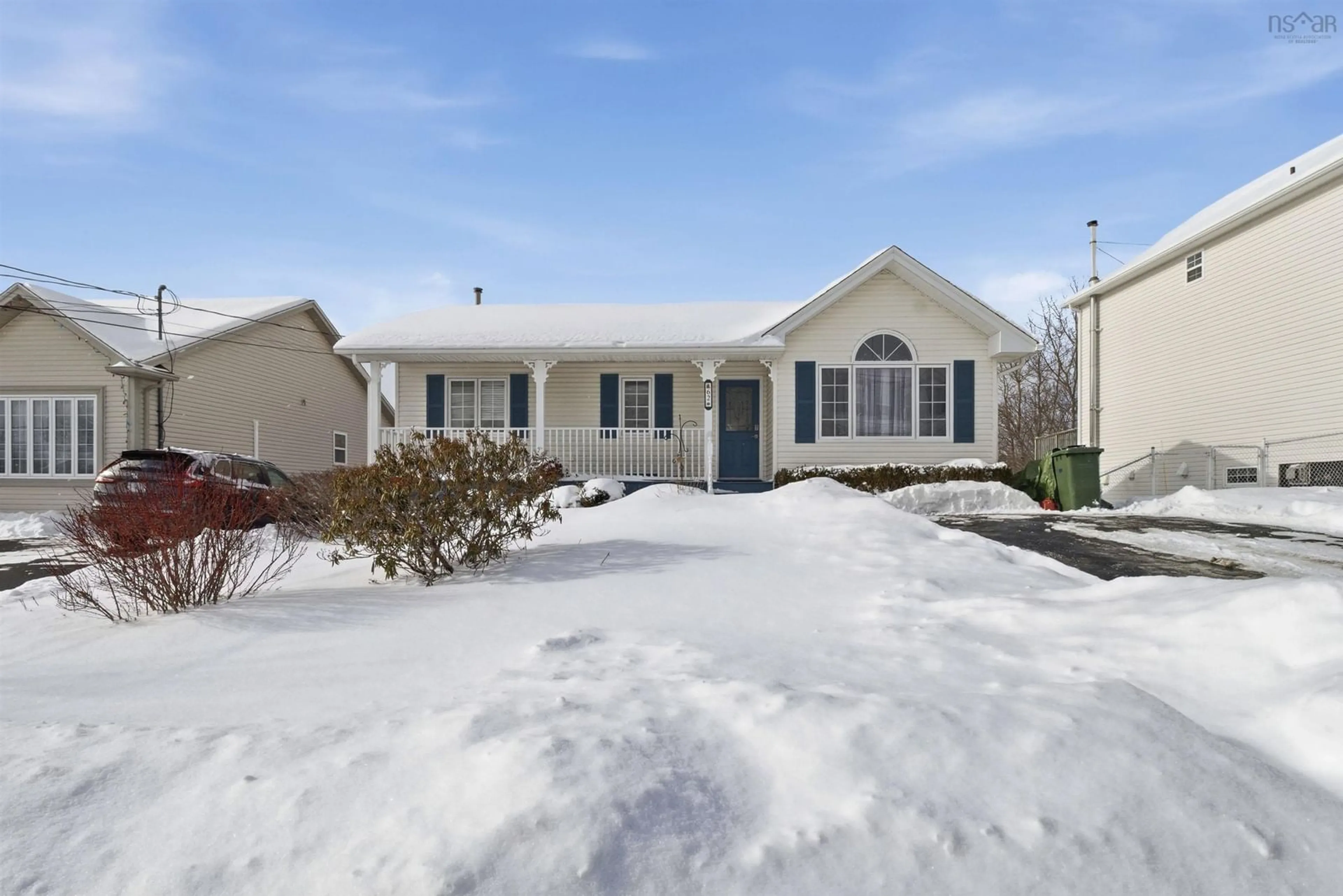 Home with vinyl exterior material, street for 62 Bucheron Cres, Middle Sackville Nova Scotia B4E 3H1