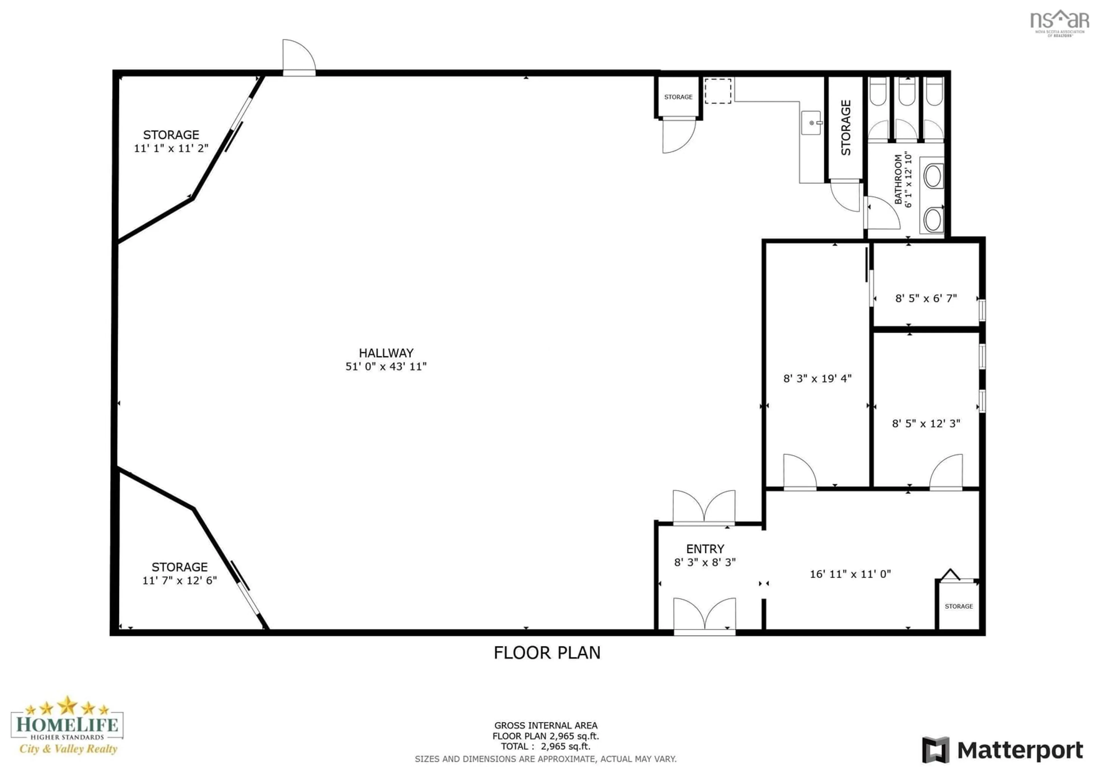 Floor plan for 5431 Evangeline Trail, Waterville Nova Scotia B0P 1V0