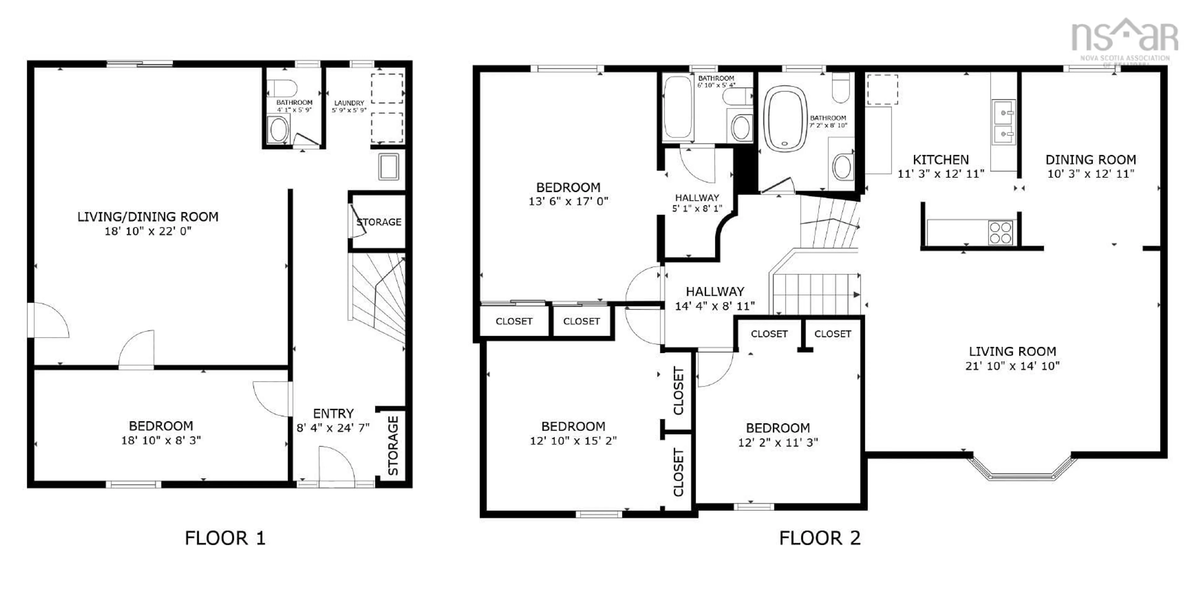 Floor plan for 5691 Ns Trunk 3, Jordan Falls Nova Scotia B0T 1J0