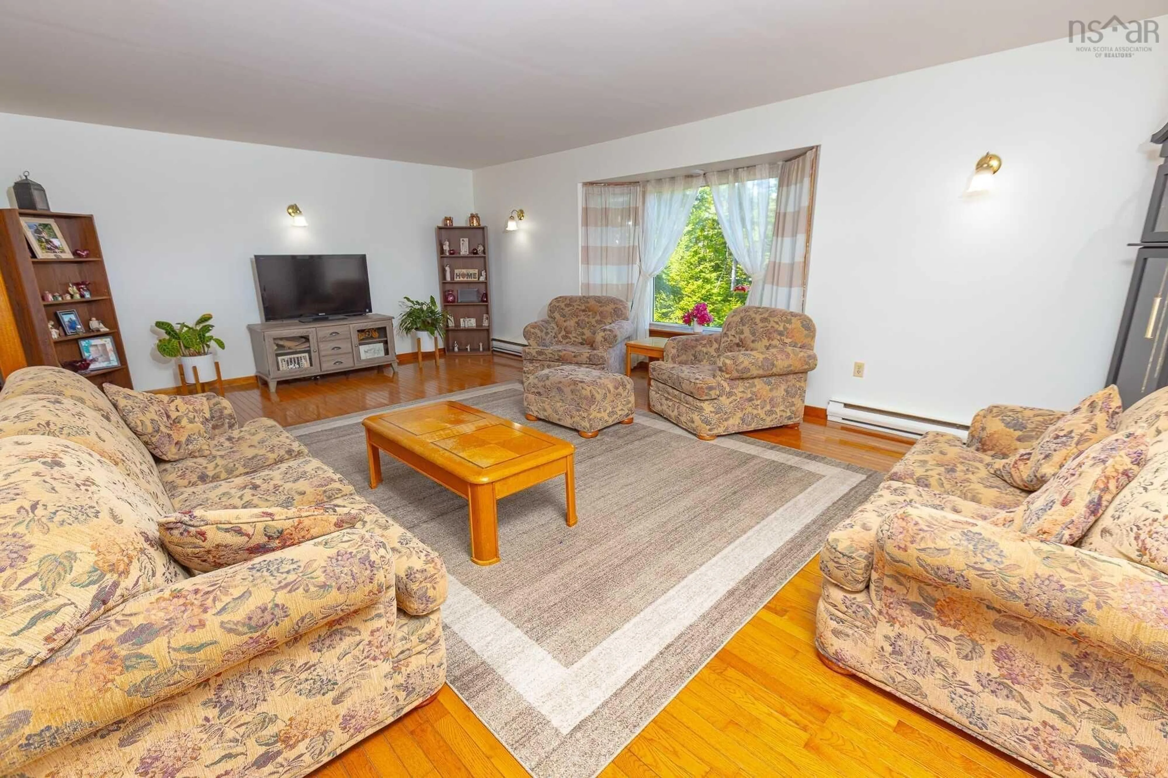 Living room with furniture, unknown for 5691 Ns Trunk 3, Jordan Falls Nova Scotia B0T 1J0