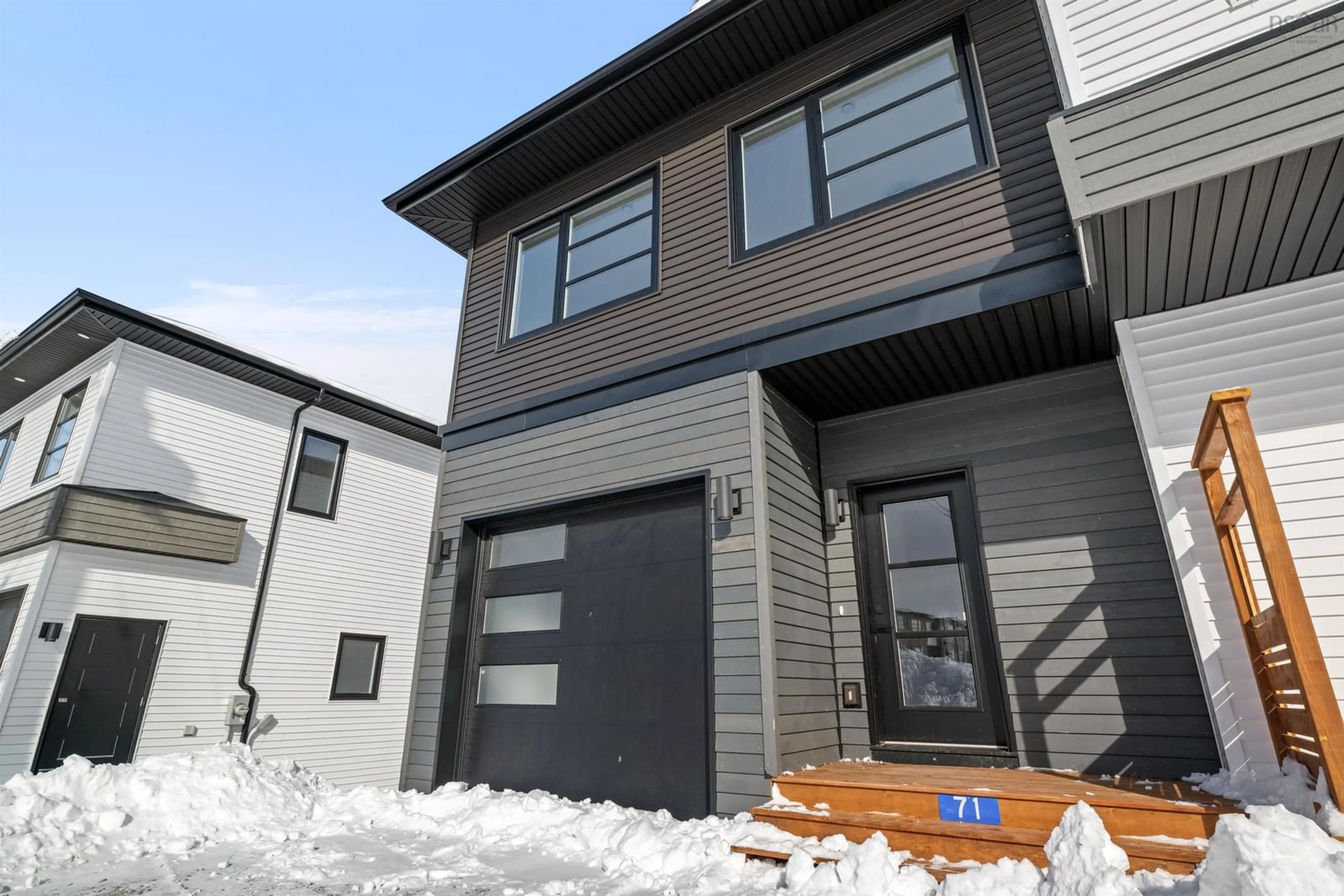 Home with vinyl exterior material, street for 71 Grenoble Crt, Long Lake Nova Scotia B3P 0J8