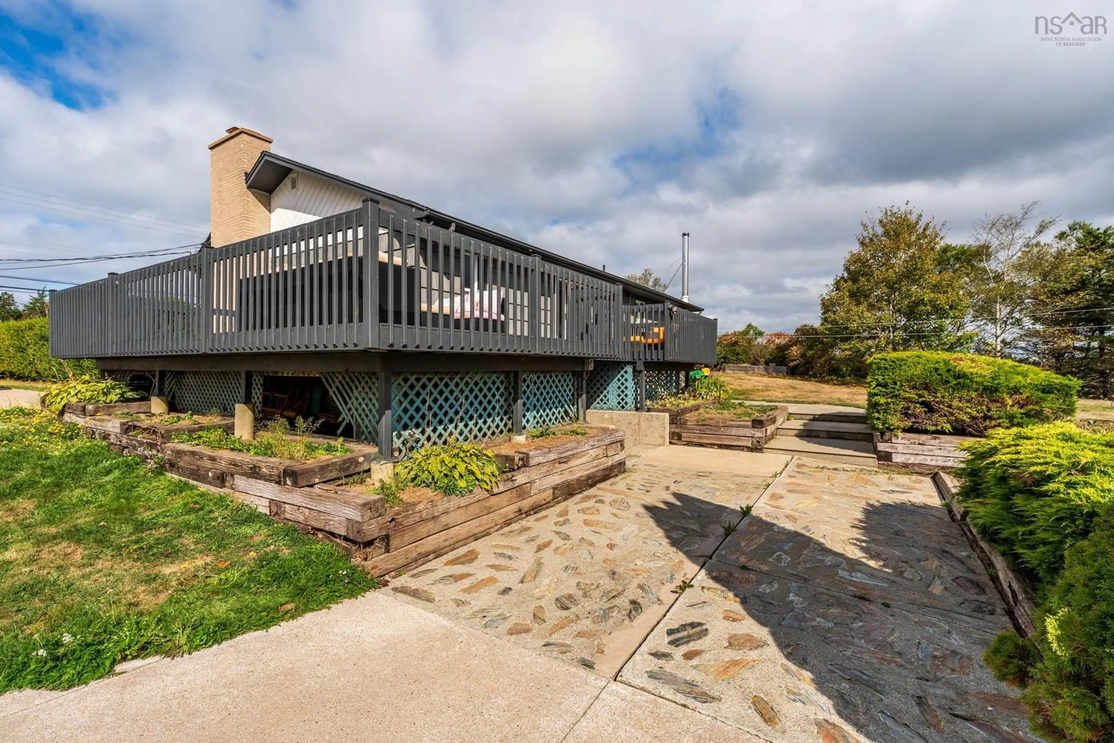 Patio, water/lake/river/ocean view for 7068 Highway 1, St. Alphonse Nova Scotia B0W 2J0