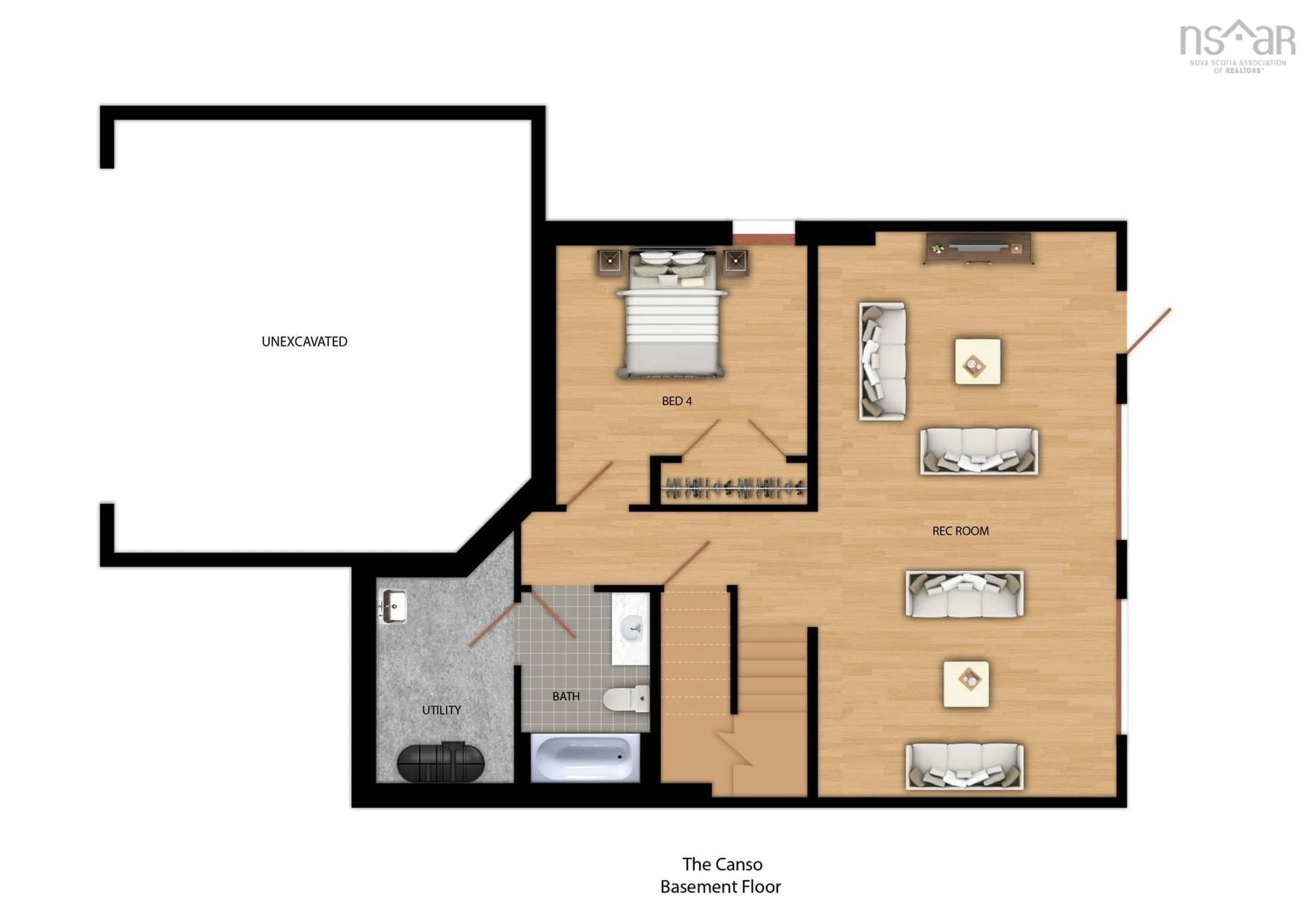 Floor plan for Lot A1 Montague Rd, Montague Gold Mines Nova Scotia B2W 6C3