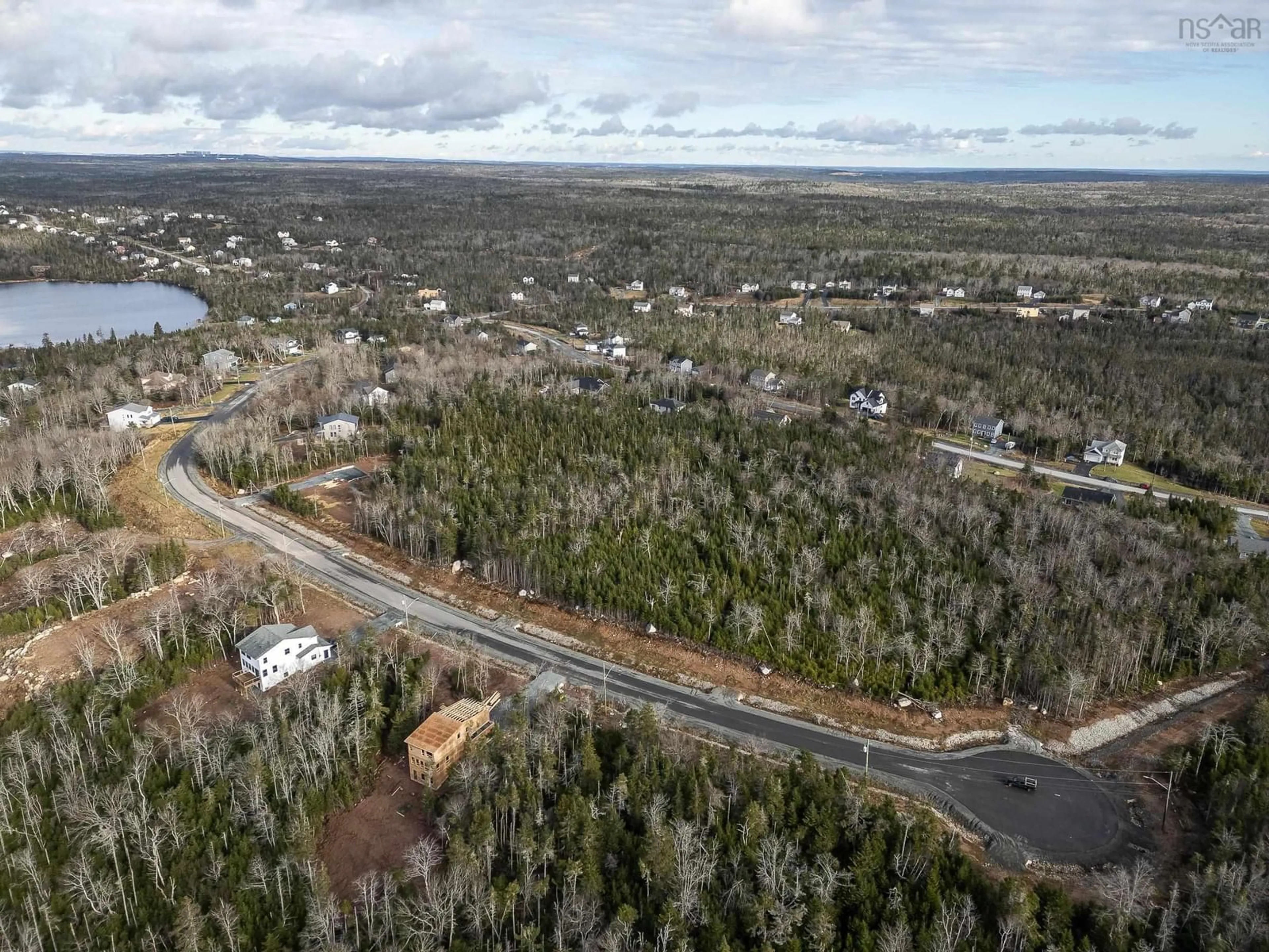 A pic from outside/outdoor area/front of a property/back of a property/a pic from drone, unknown for 311 Hideaway Trail #Lot, Brookside Nova Scotia B3T 0M2