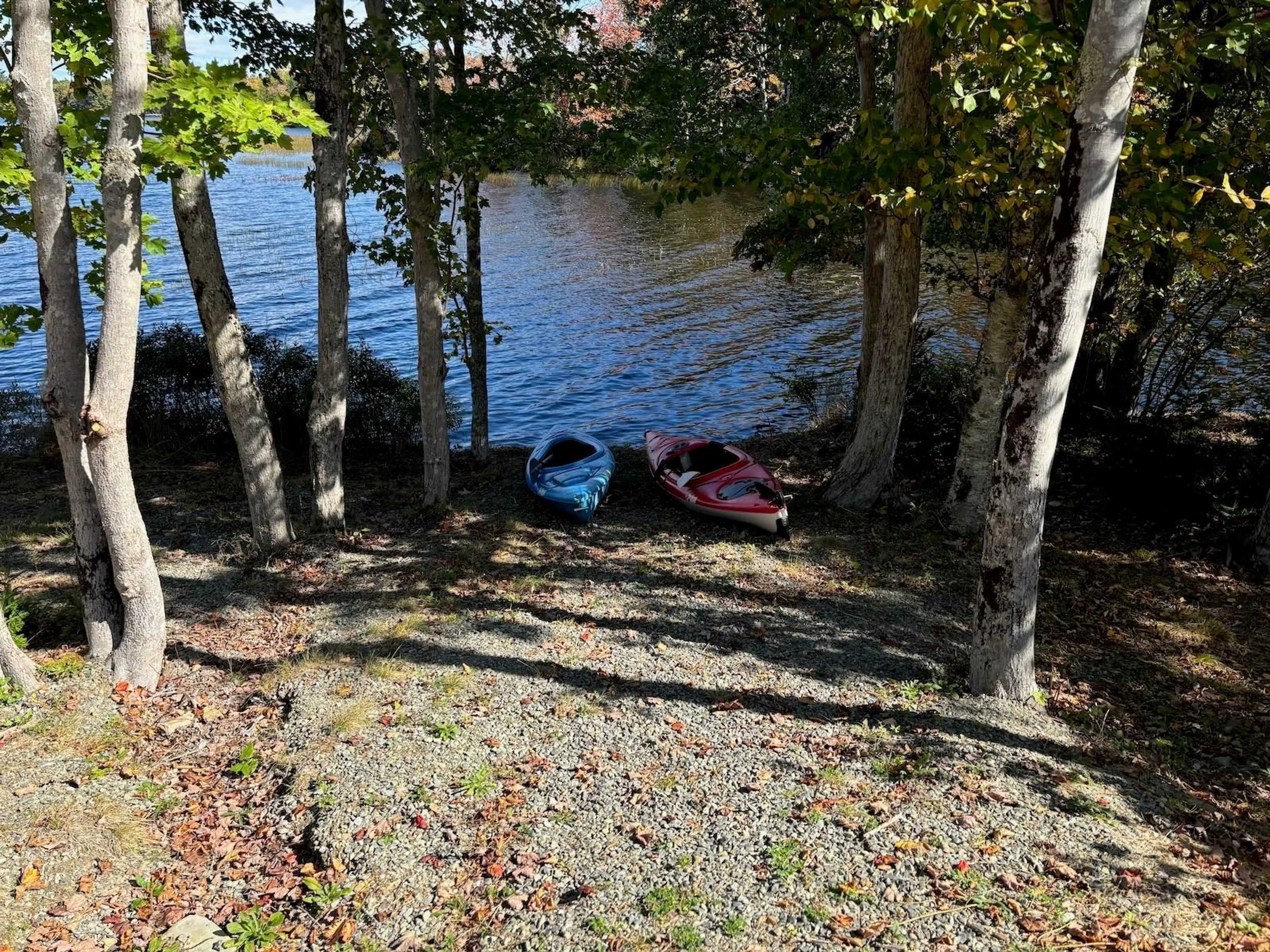 A pic from outside/outdoor area/front of a property/back of a property/a pic from drone, water/lake/river/ocean view for 2960 Second Division Rd, Concession Nova Scotia B0W 1M0