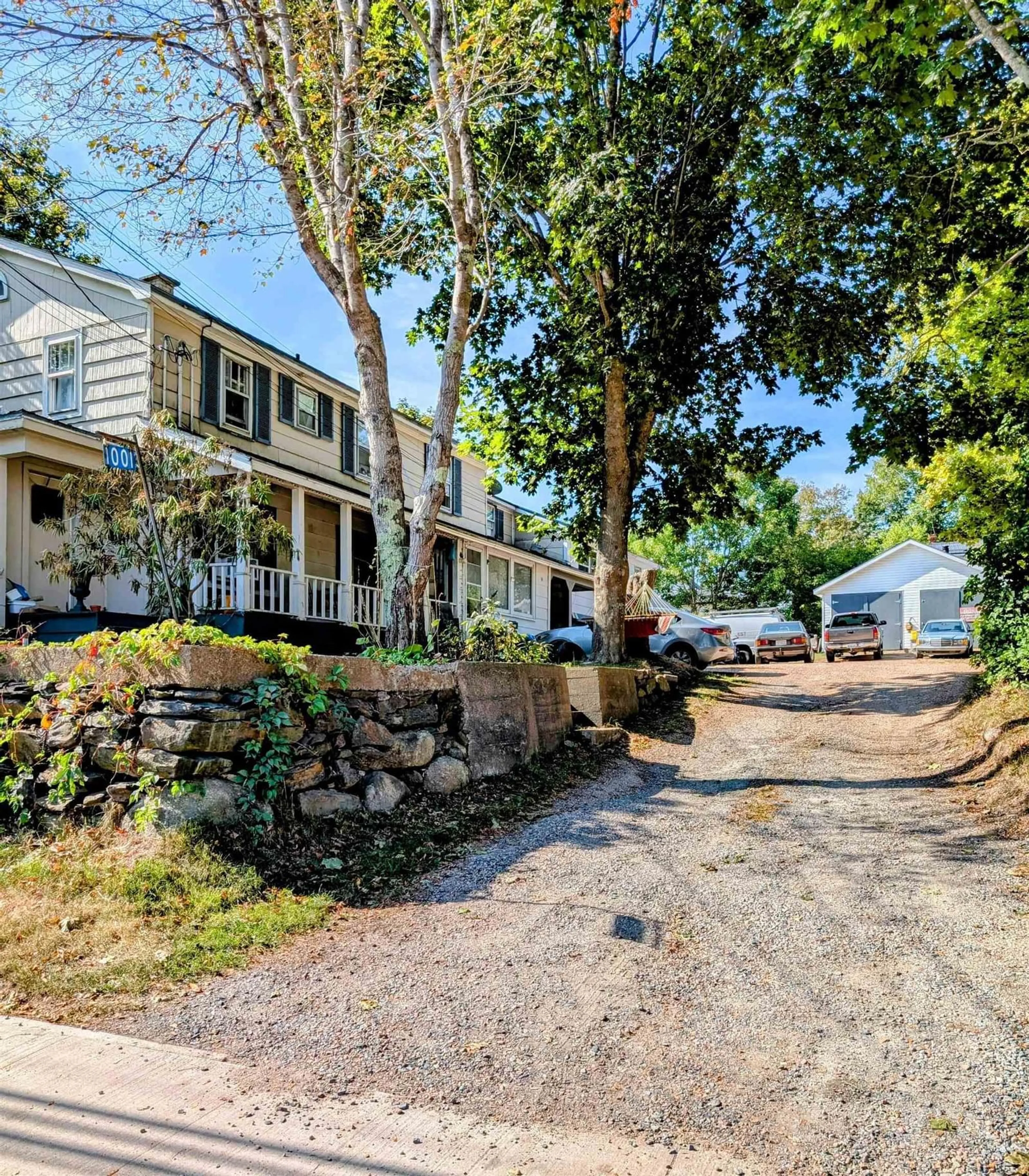 A pic from outside/outdoor area/front of a property/back of a property/a pic from drone, street for 1001 King St #A, B, & C, Bridgewater Nova Scotia B4V 1C3