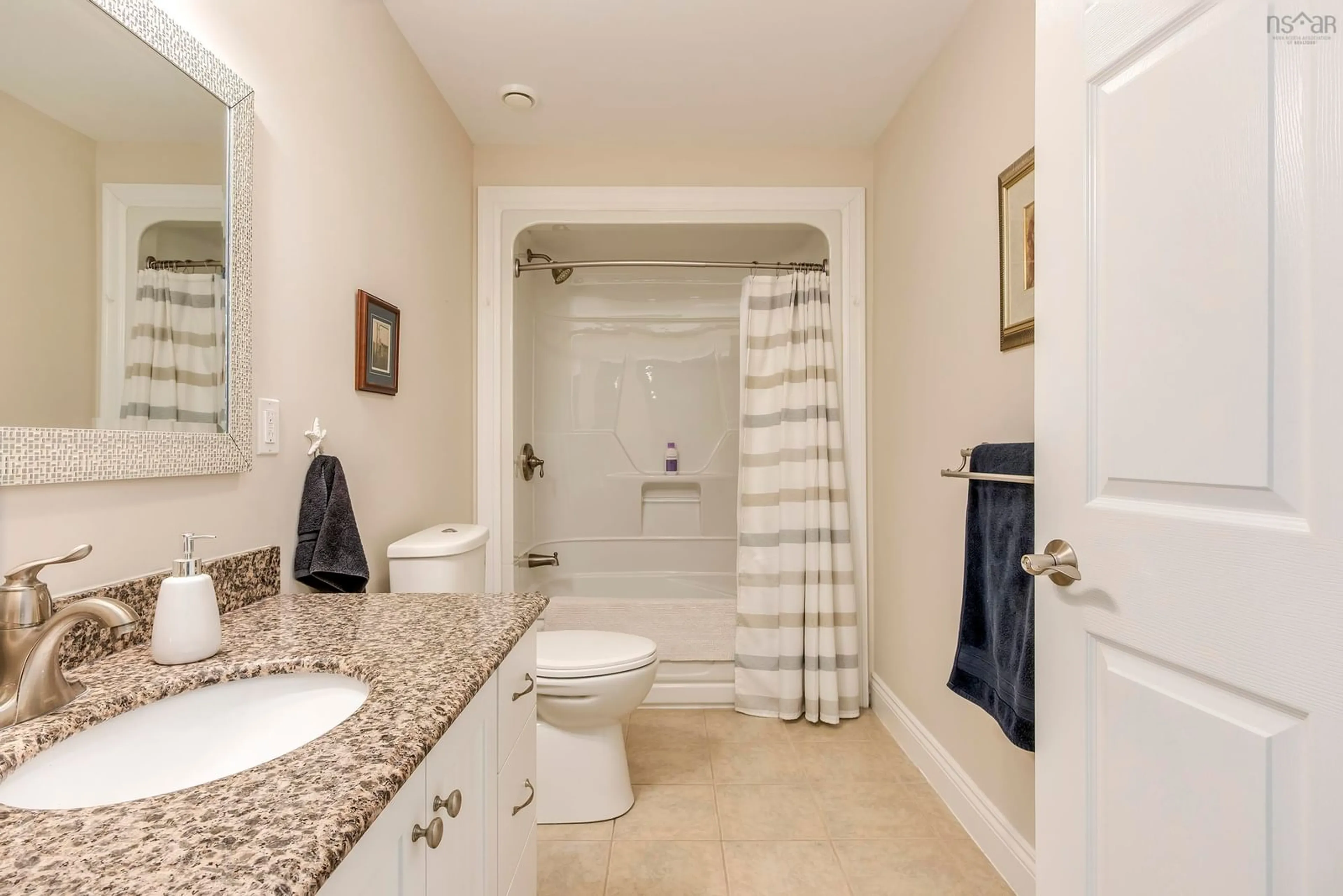 Standard bathroom, ceramic/tile floor for 461 Mill Village East Rd, Charleston Nova Scotia B0J 2H0