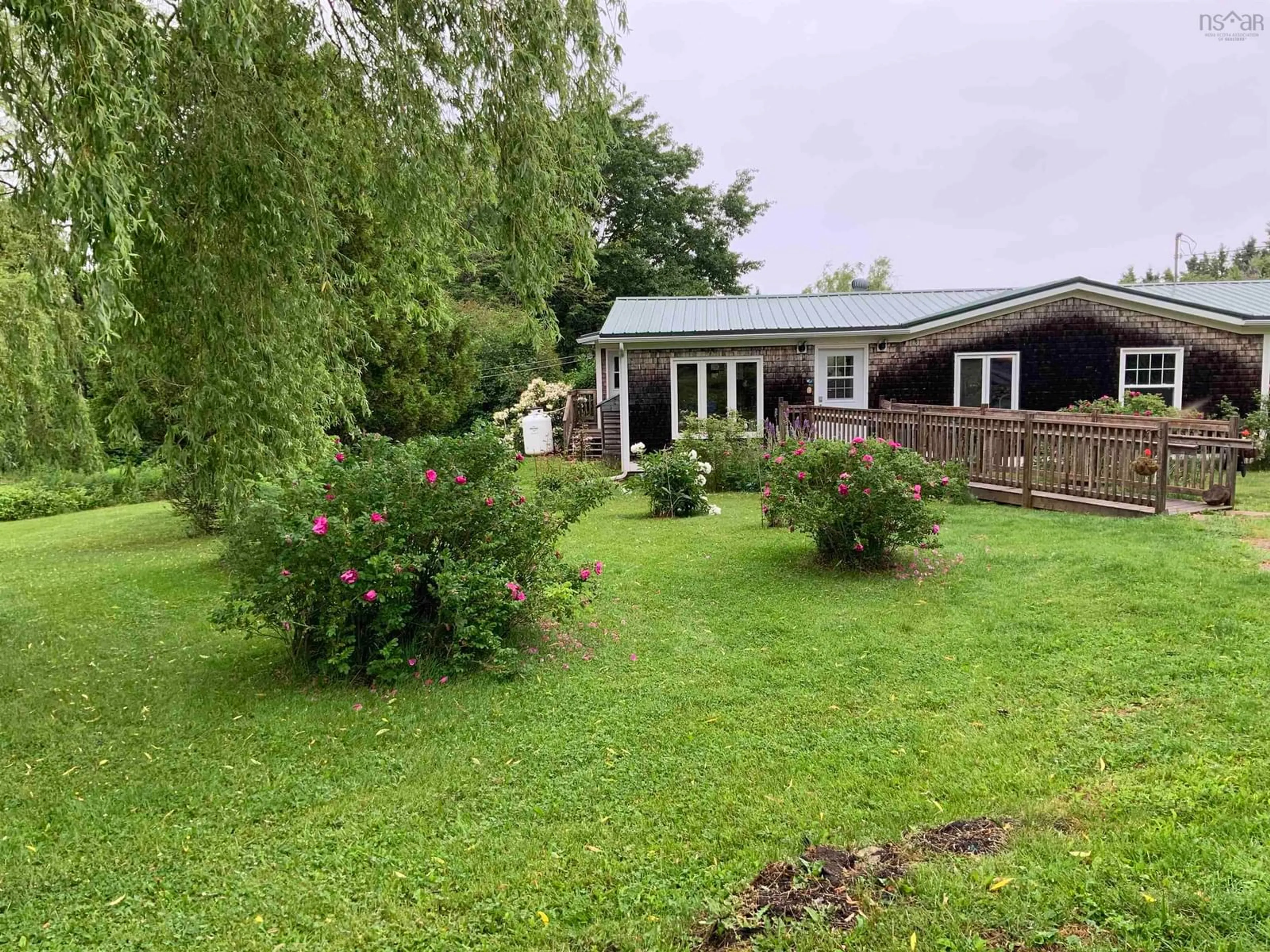 A pic from outside/outdoor area/front of a property/back of a property/a pic from drone, unknown for 1407 North Shore Rd, North Shore Nova Scotia B0K 1E0