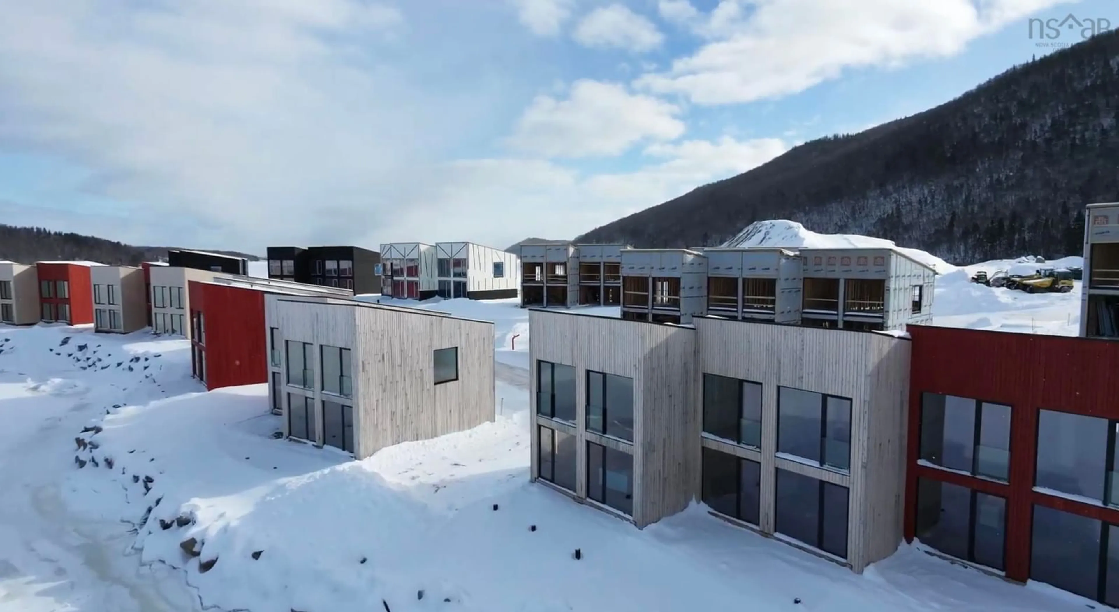 A pic from outside/outdoor area/front of a property/back of a property/a pic from drone, building for 9 Osprey Lane, South Ingonish Harbour Nova Scotia B0C 3B3