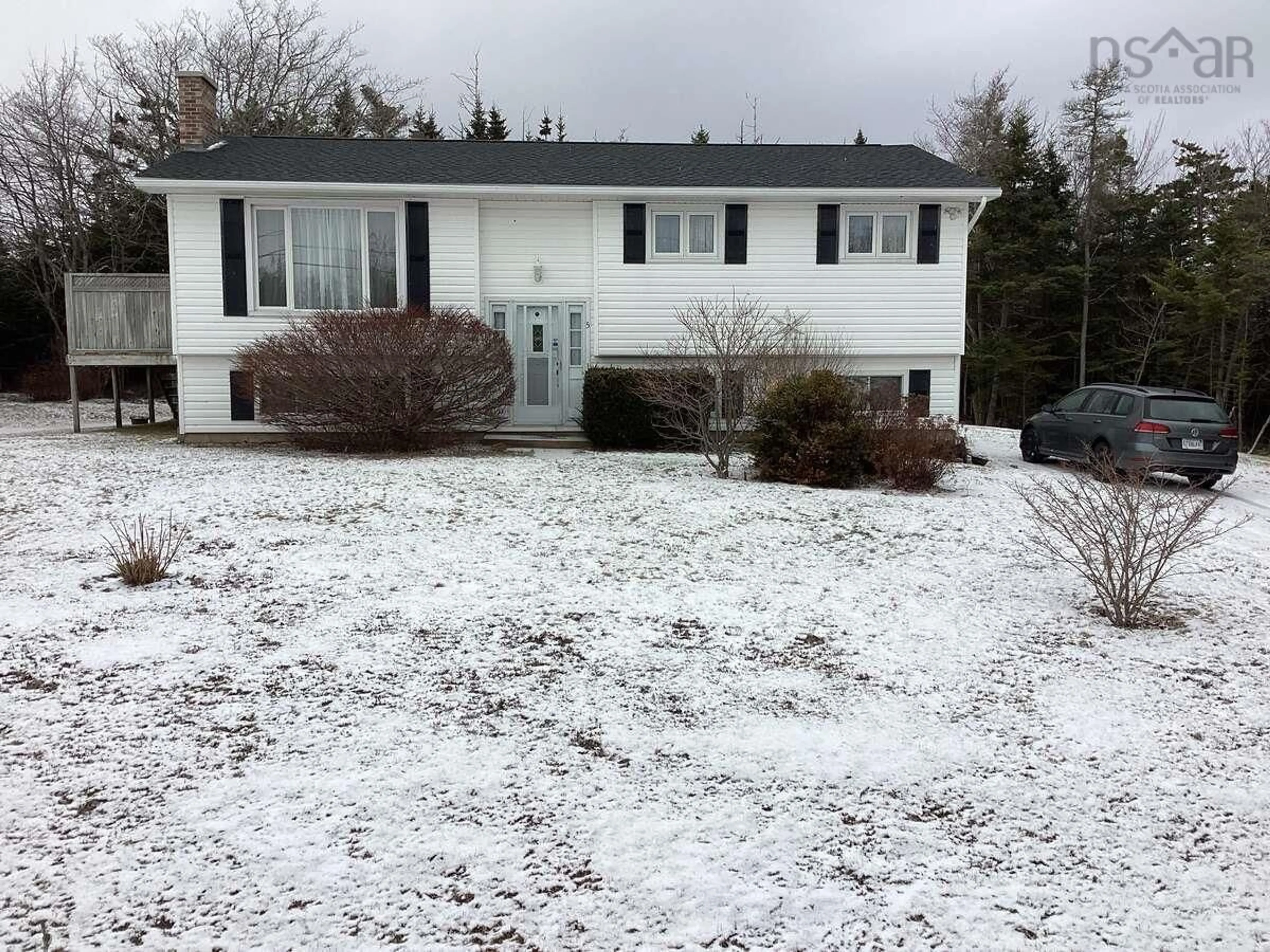 A pic from outside/outdoor area/front of a property/back of a property/a pic from drone, mountain view for 5 Melinda Ave, East Lawrencetown Nova Scotia B2Z 1N8