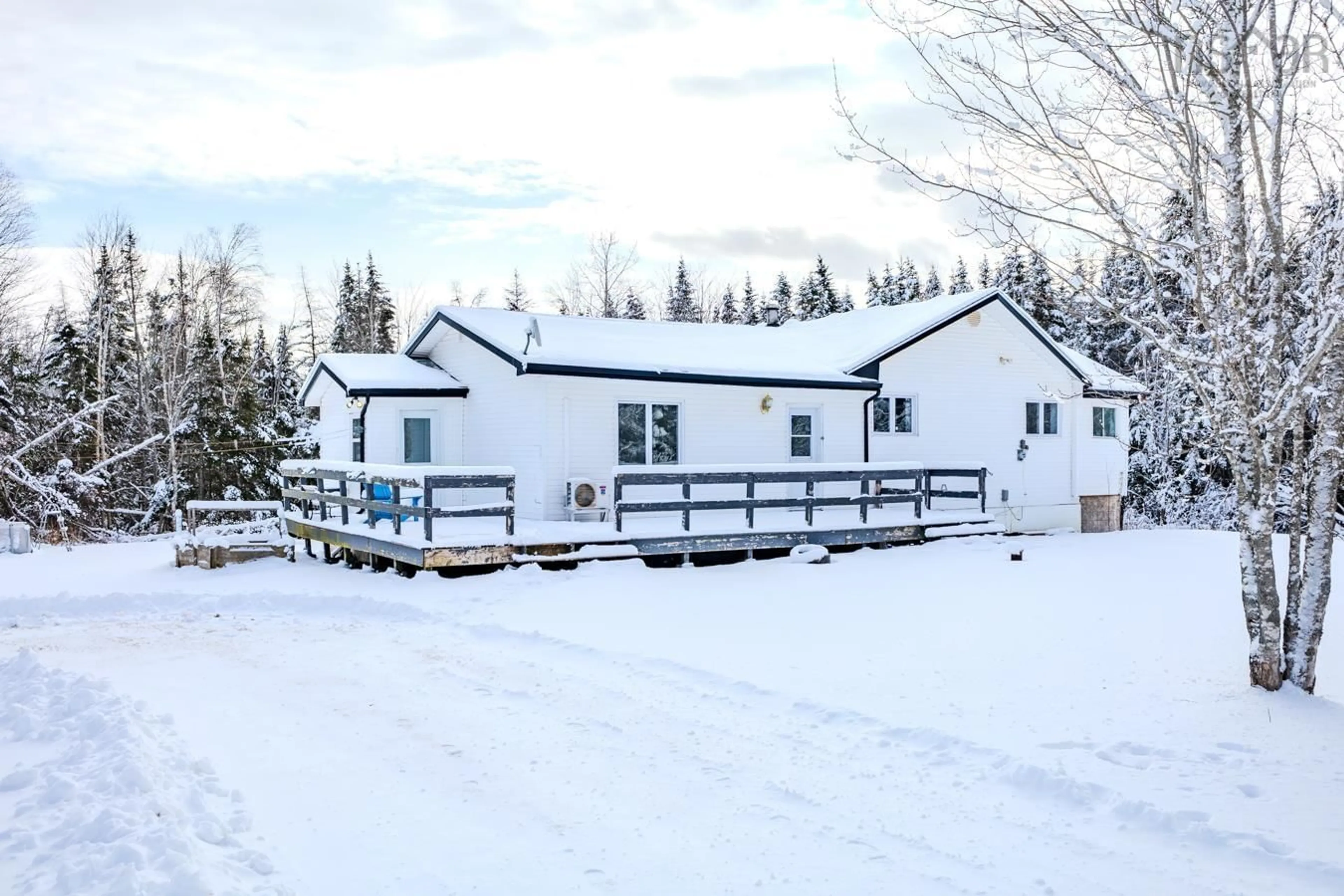 A pic from outside/outdoor area/front of a property/back of a property/a pic from drone, unknown for 136 Kennedy Rd, Brookfield Nova Scotia B0N 1C0