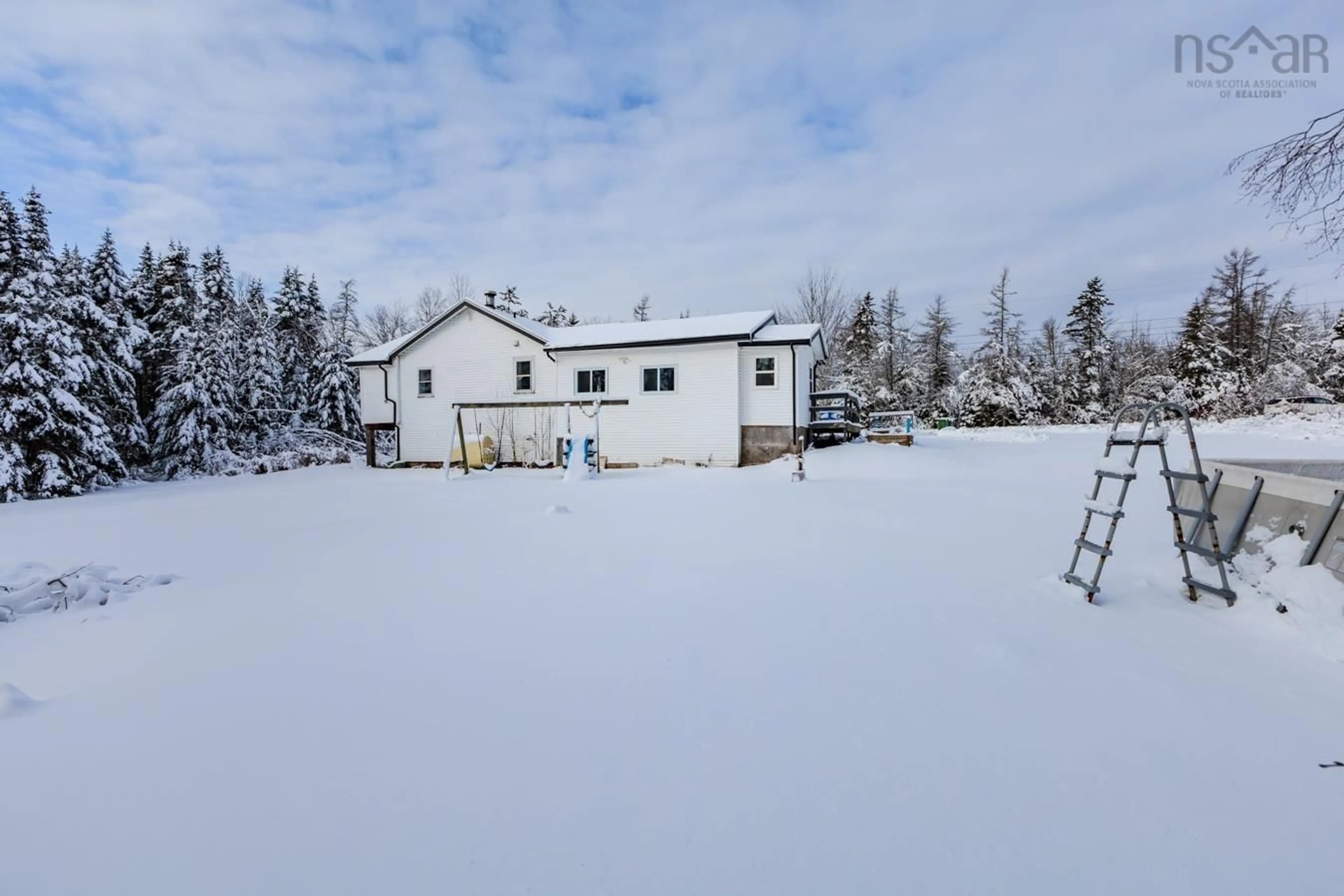 A pic from outside/outdoor area/front of a property/back of a property/a pic from drone, building for 136 Kennedy Rd, Brookfield Nova Scotia B0N 1C0