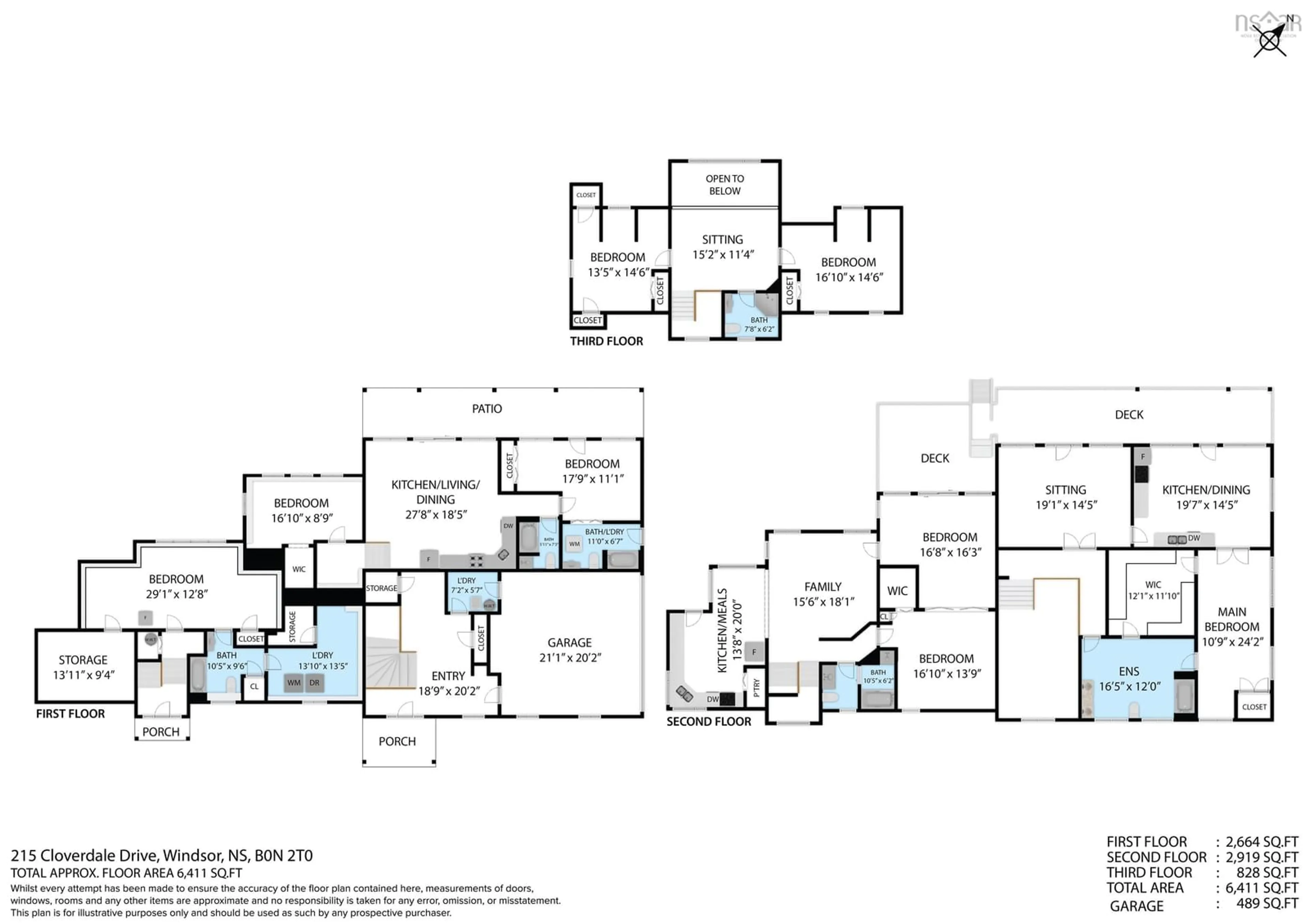 Floor plan for 215 Cloverdale Dr, Martock Nova Scotia B0N 2T0