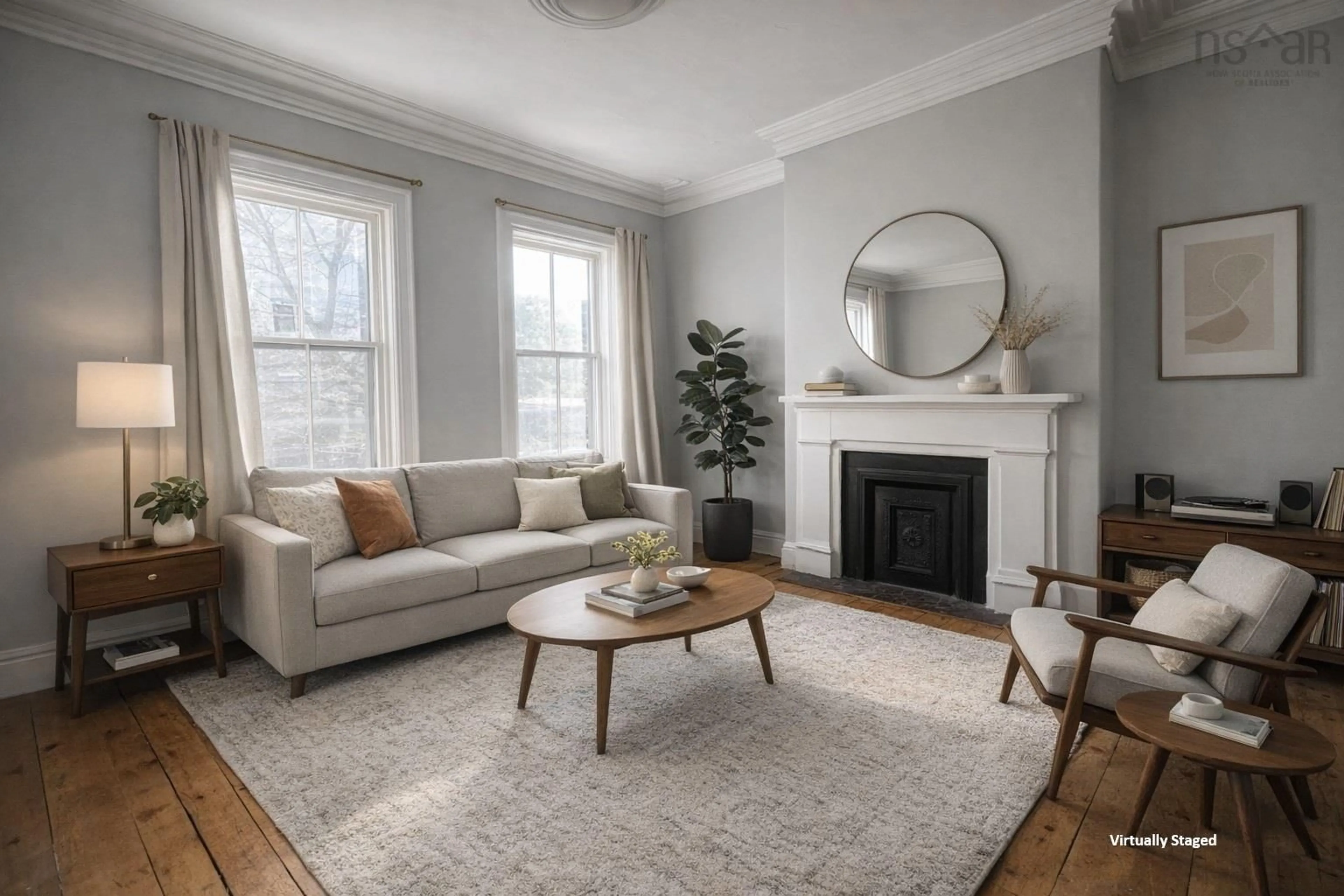 Living room with furniture, unknown for 5571 Fenwick St, Halifax Peninsula Nova Scotia B3H 1R1