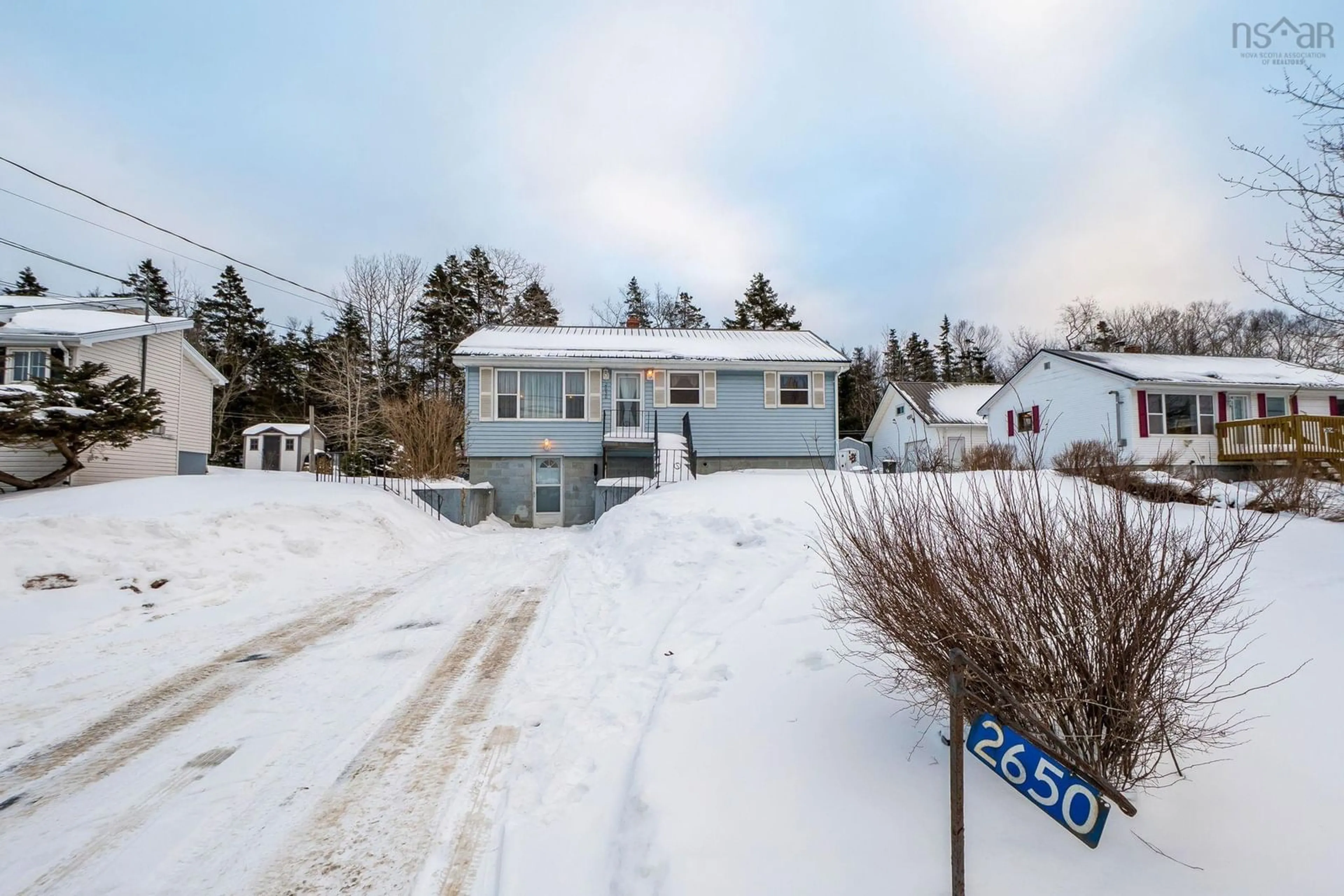 A pic from outside/outdoor area/front of a property/back of a property/a pic from drone, street for 2650 Prospect Rd, Whites Lake Nova Scotia B3T 1V6
