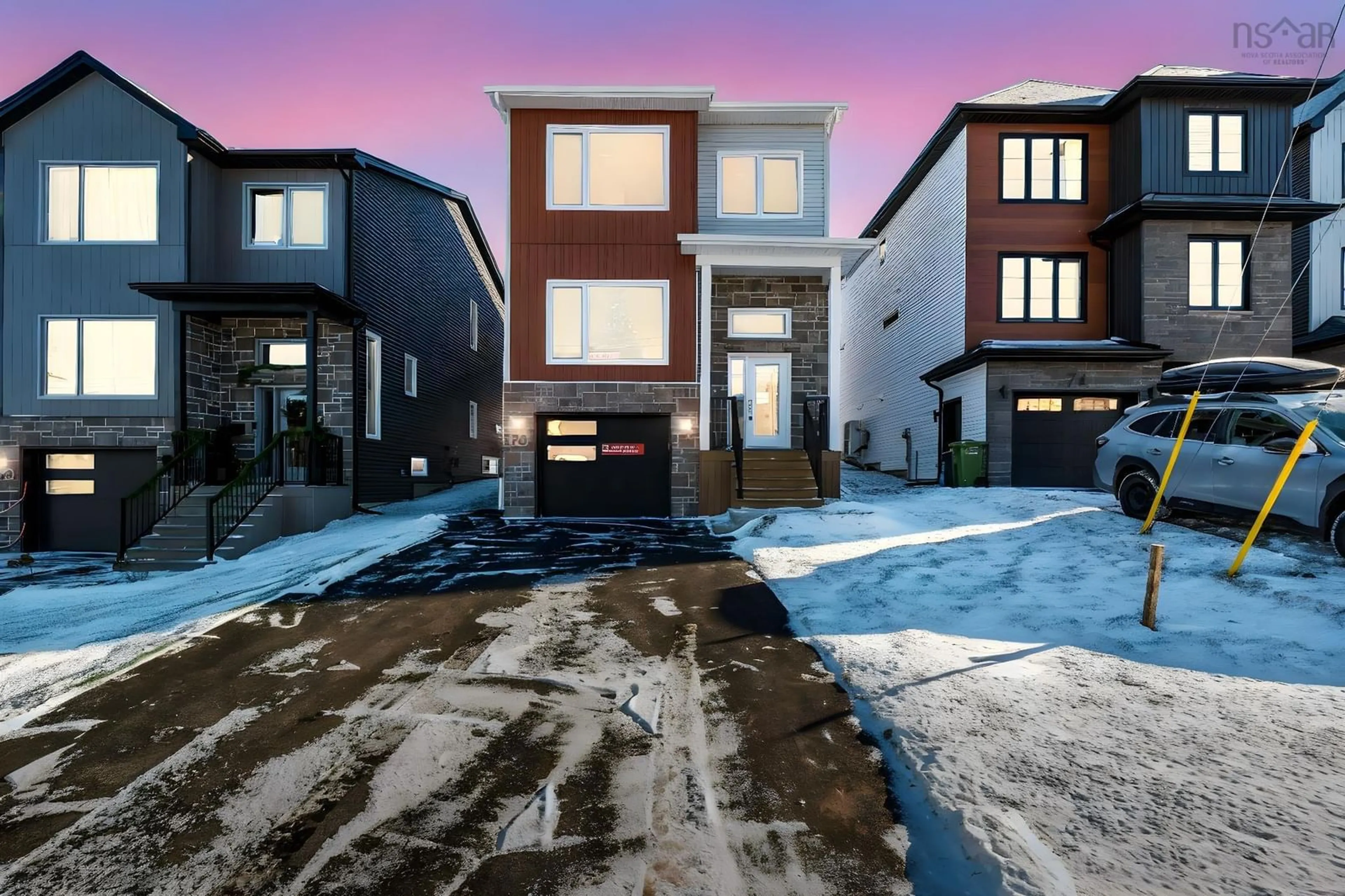 Home with brick exterior material, street for 70 Pearlgarden Close, Dartmouth Nova Scotia B2X 0C2