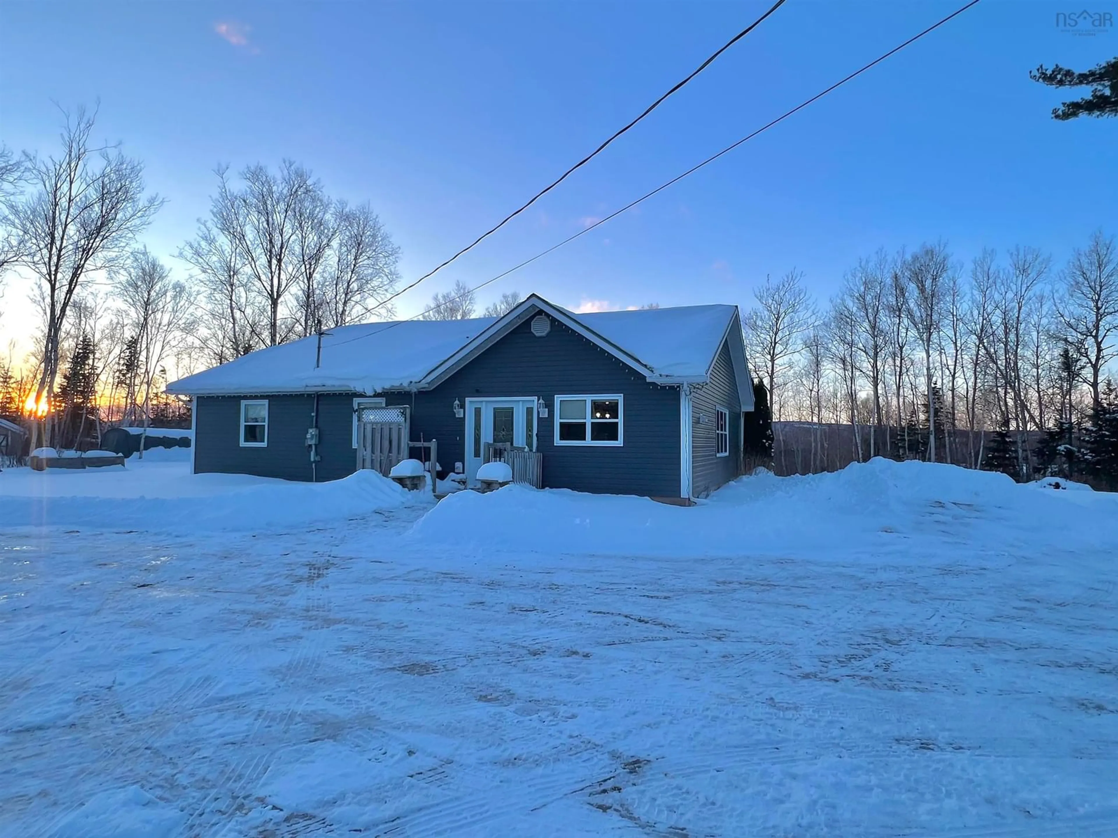 A pic from outside/outdoor area/front of a property/back of a property/a pic from drone, unknown for 1351 Green Hill Rd, Durham Nova Scotia B0K 1H0