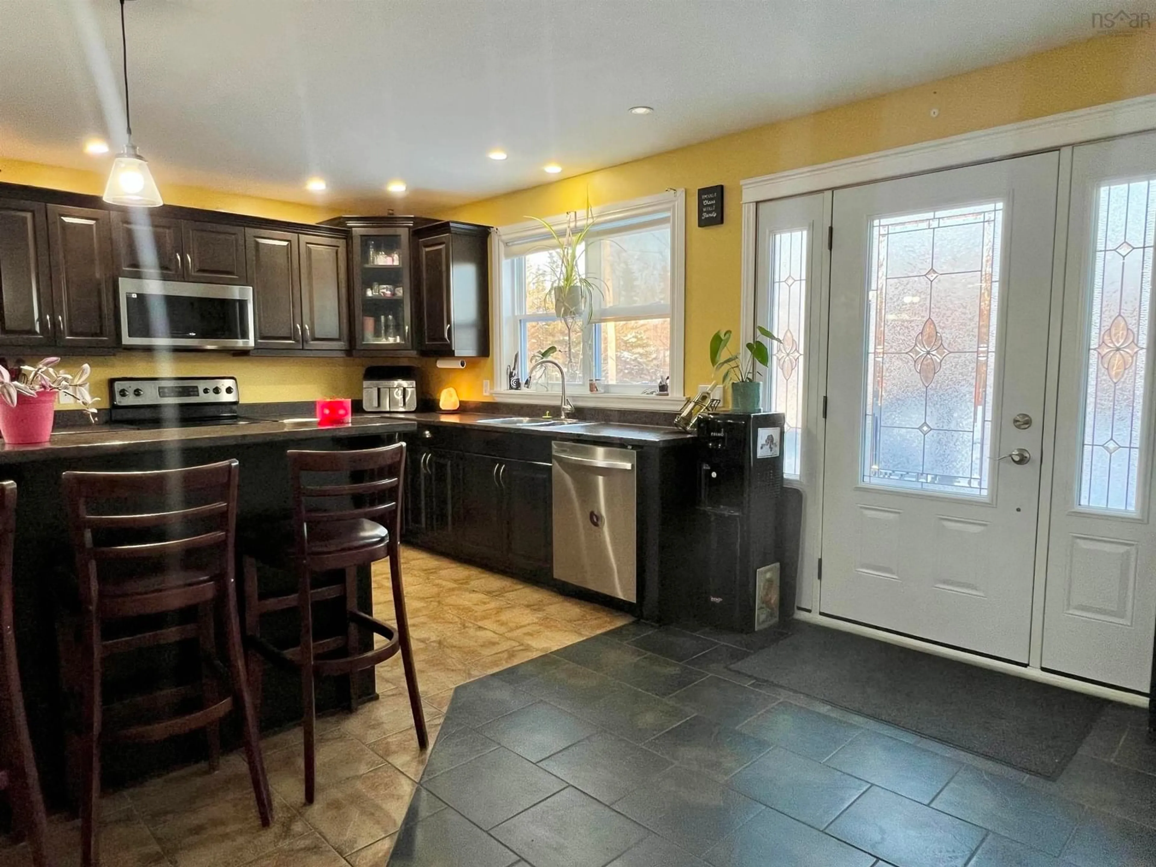 Open concept kitchen, ceramic/tile floor for 1351 Green Hill Rd, Durham Nova Scotia B0K 1H0