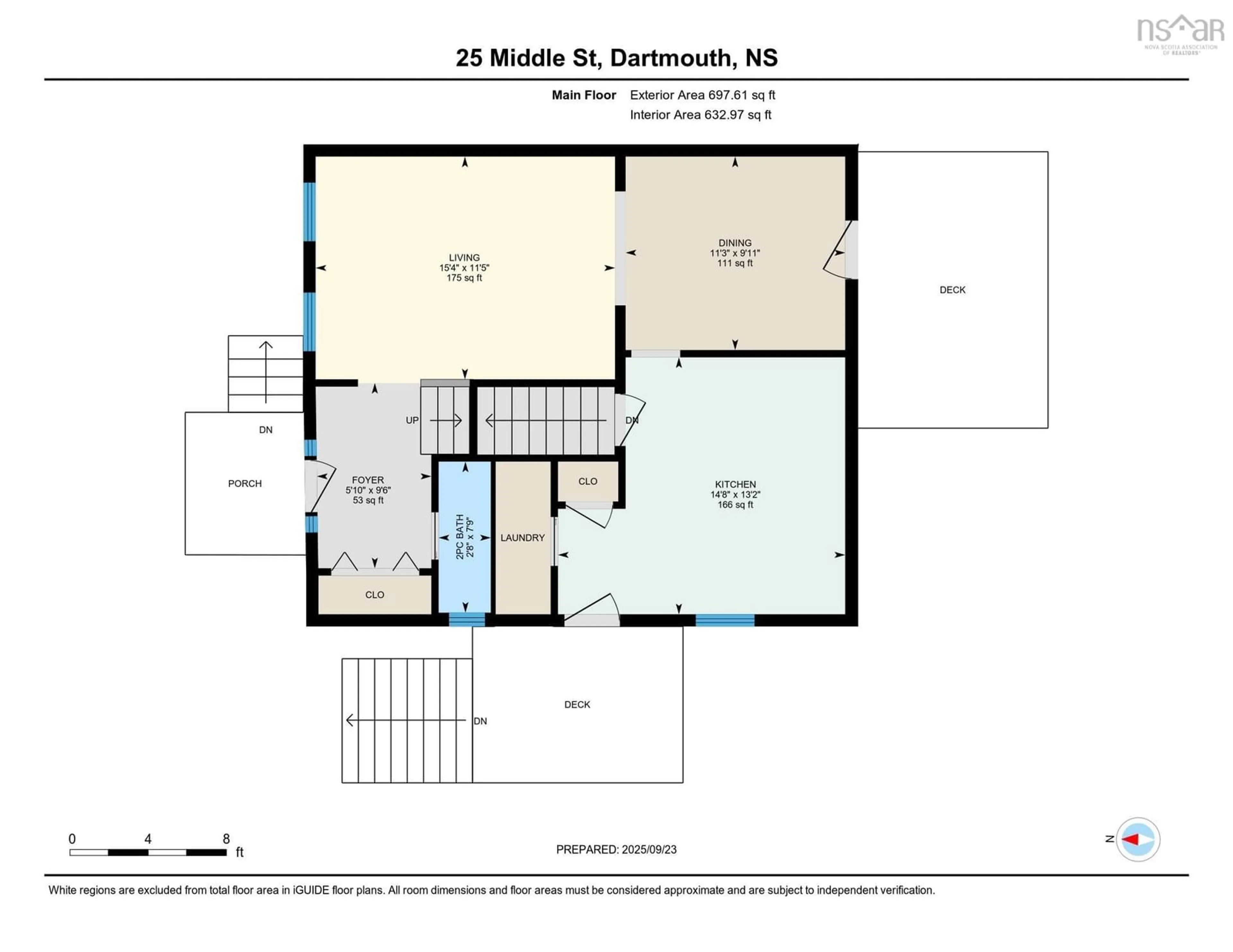 Floor plan for 25 Middle St, Dartmouth Nova Scotia B3A 4B7