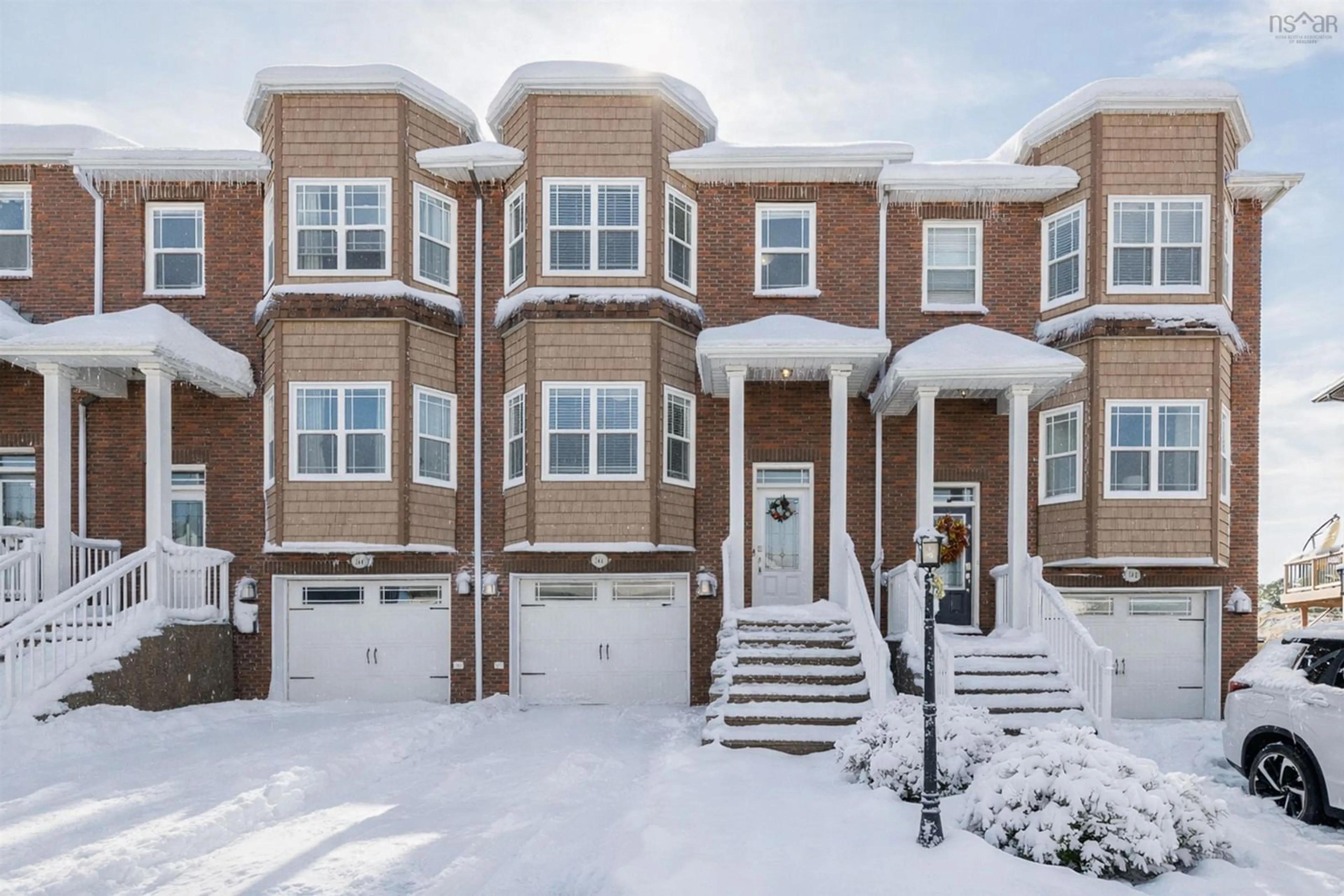 Home with brick exterior material, street for 146 Maple Grove Ave, Timberlea Nova Scotia B3T 0T6