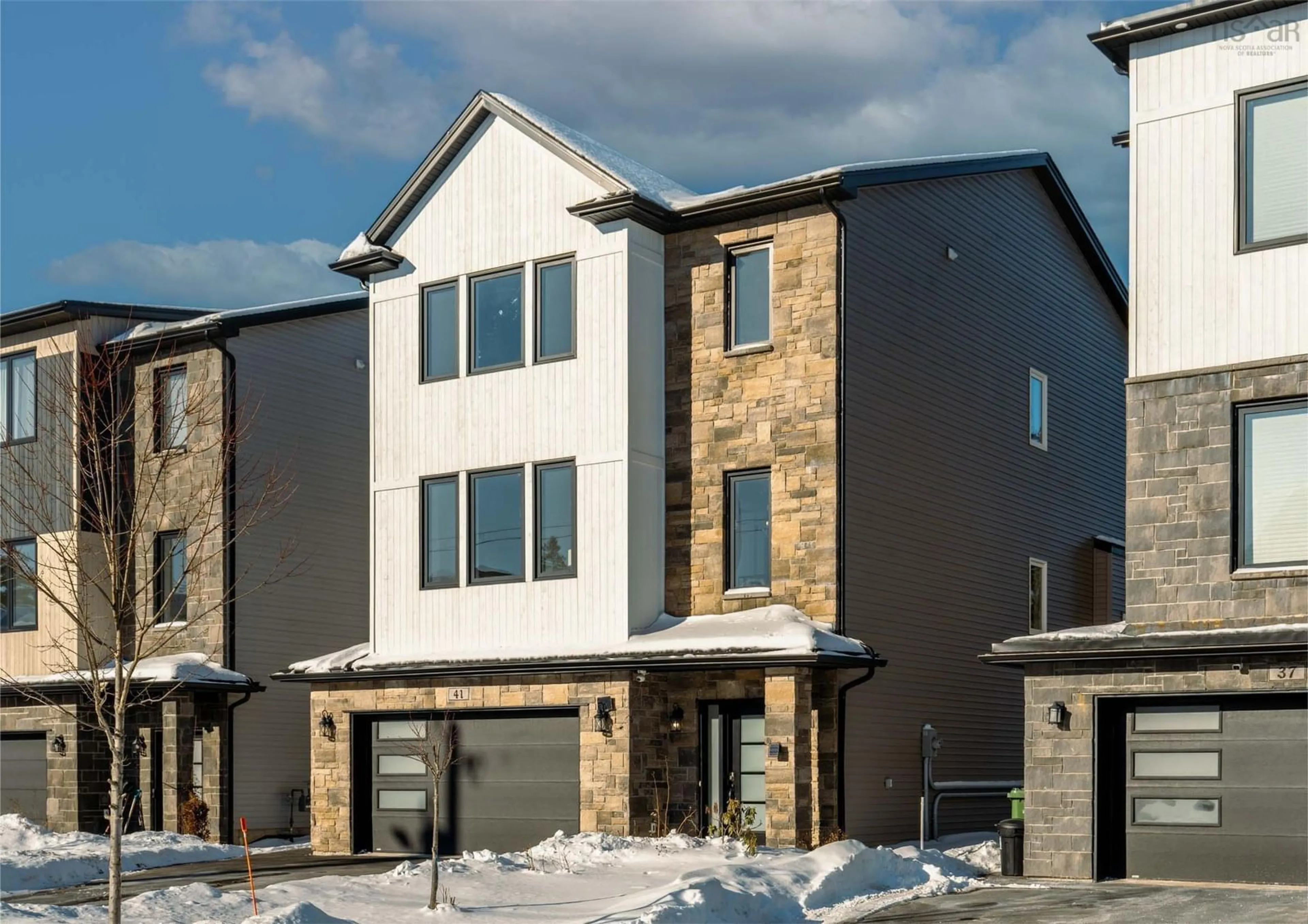 Home with brick exterior material, street for 41 Talus Ave, Bedford Nova Scotia B4B 1T9