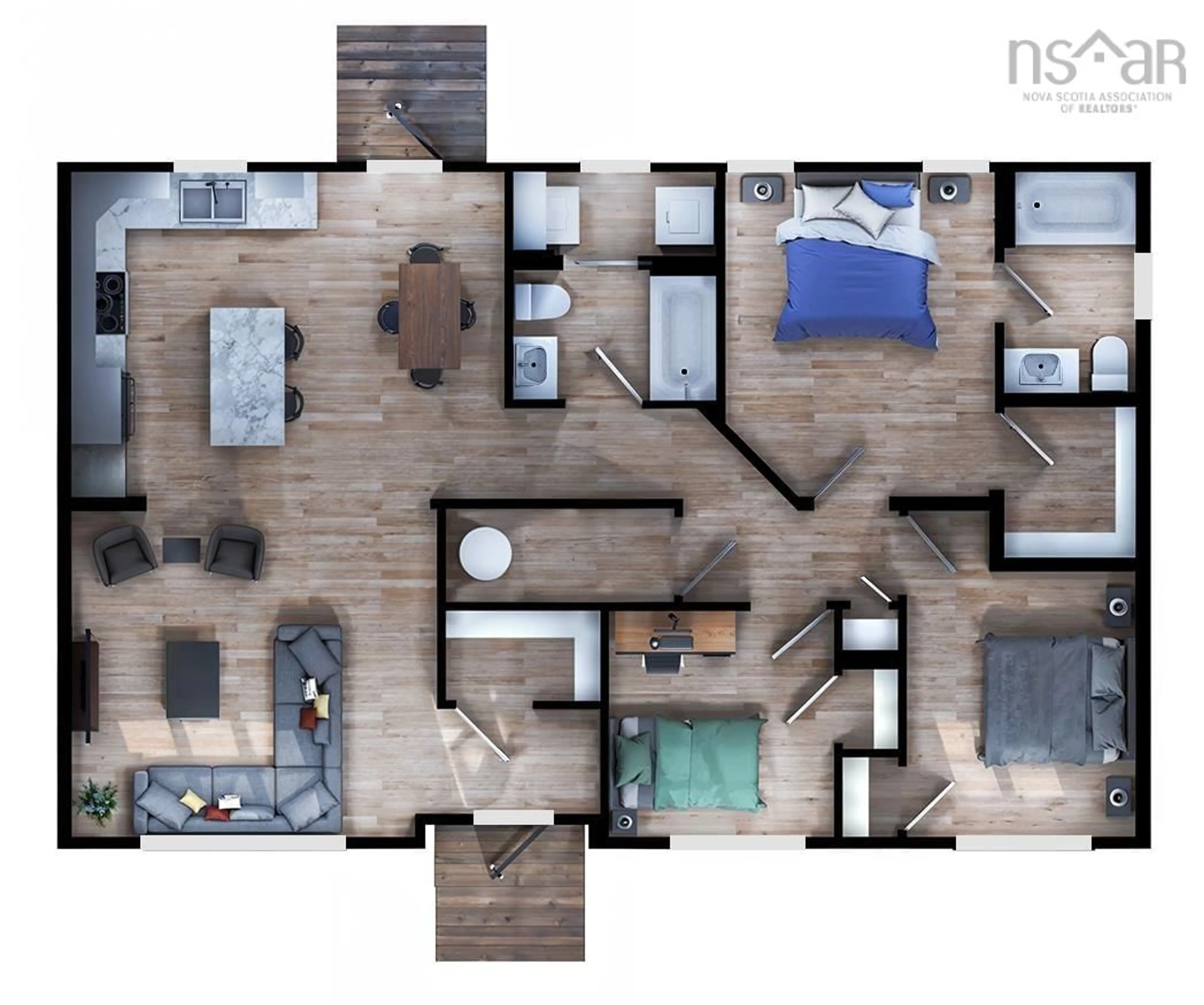 Floor plan for Lot 2 Lake Egmont Rd, Lake Egmont Nova Scotia B0N 1Y0