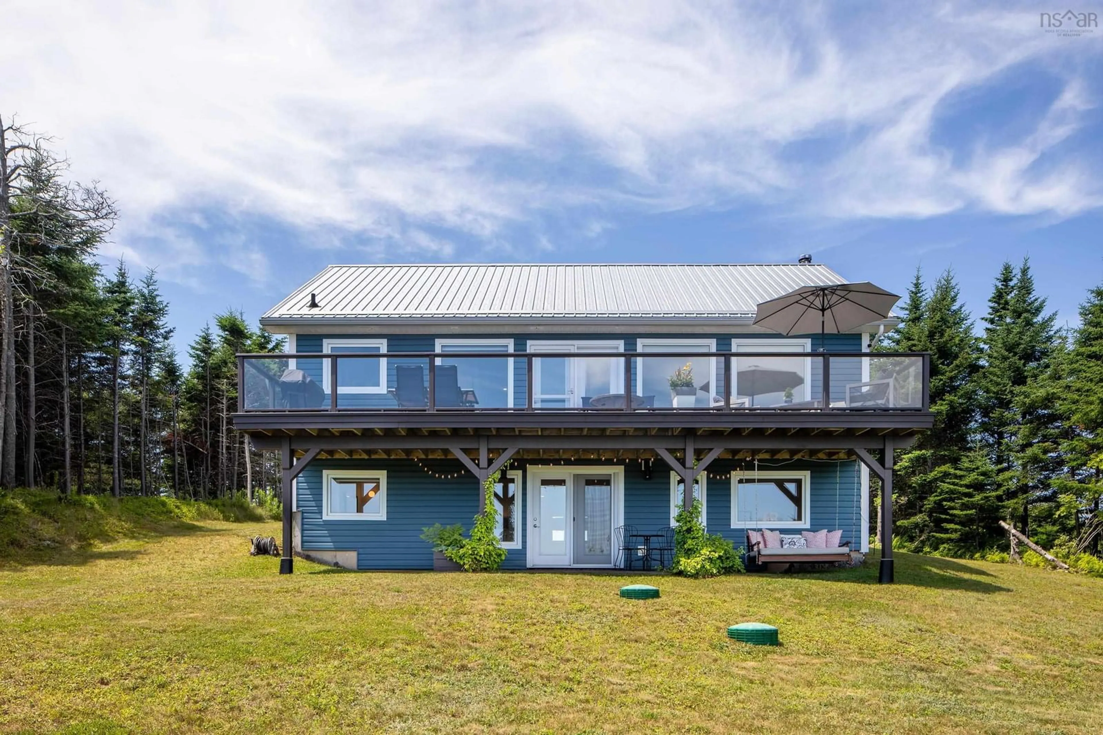A pic from outside/outdoor area/front of a property/back of a property/a pic from drone, unknown for 42 Ketchview Lane, Ketch Harbour Nova Scotia B3V 0E2