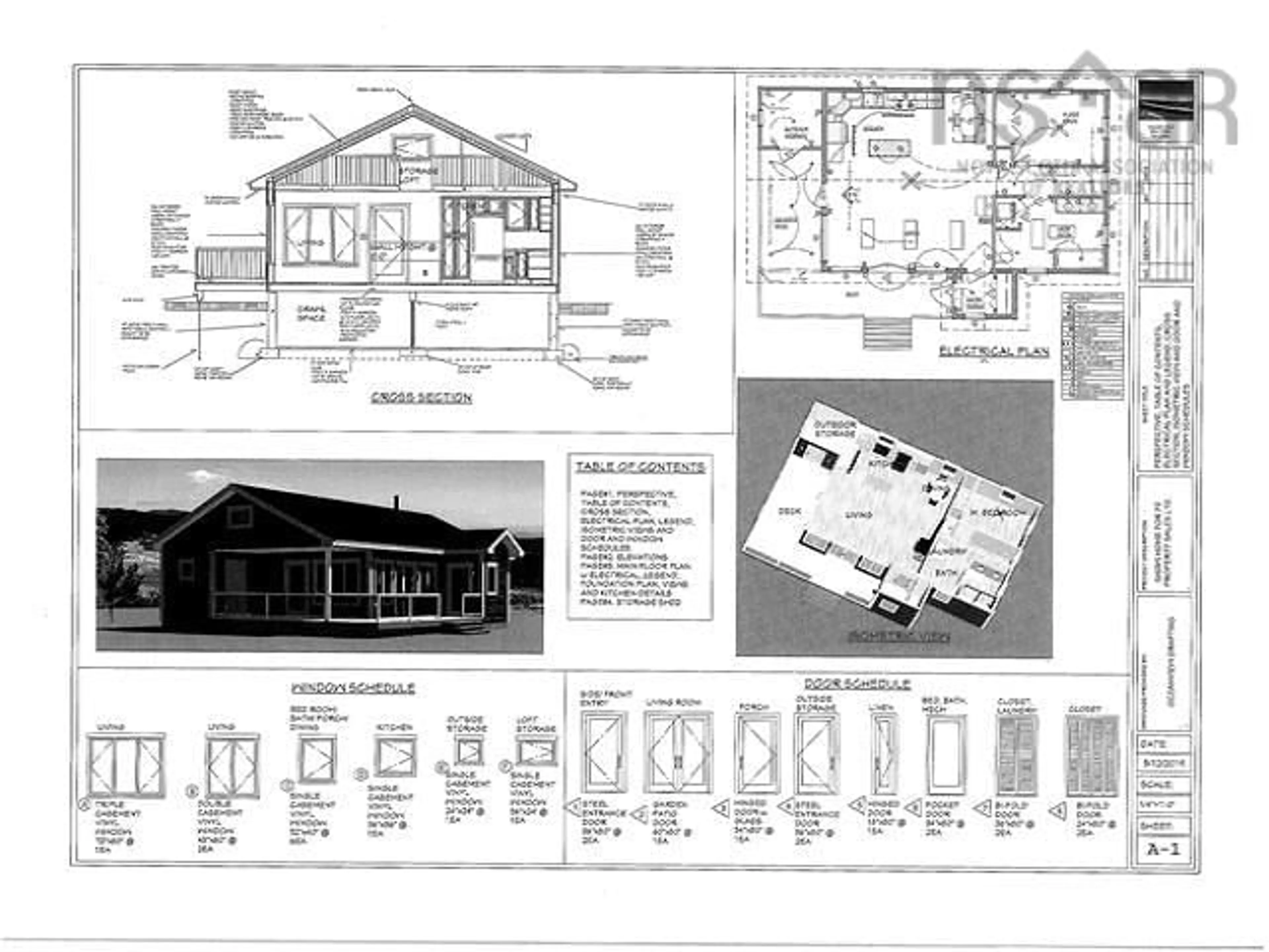 Floor plan for 235 Condons Lake Dr, Lynchs River Nova Scotia B0E 3B0