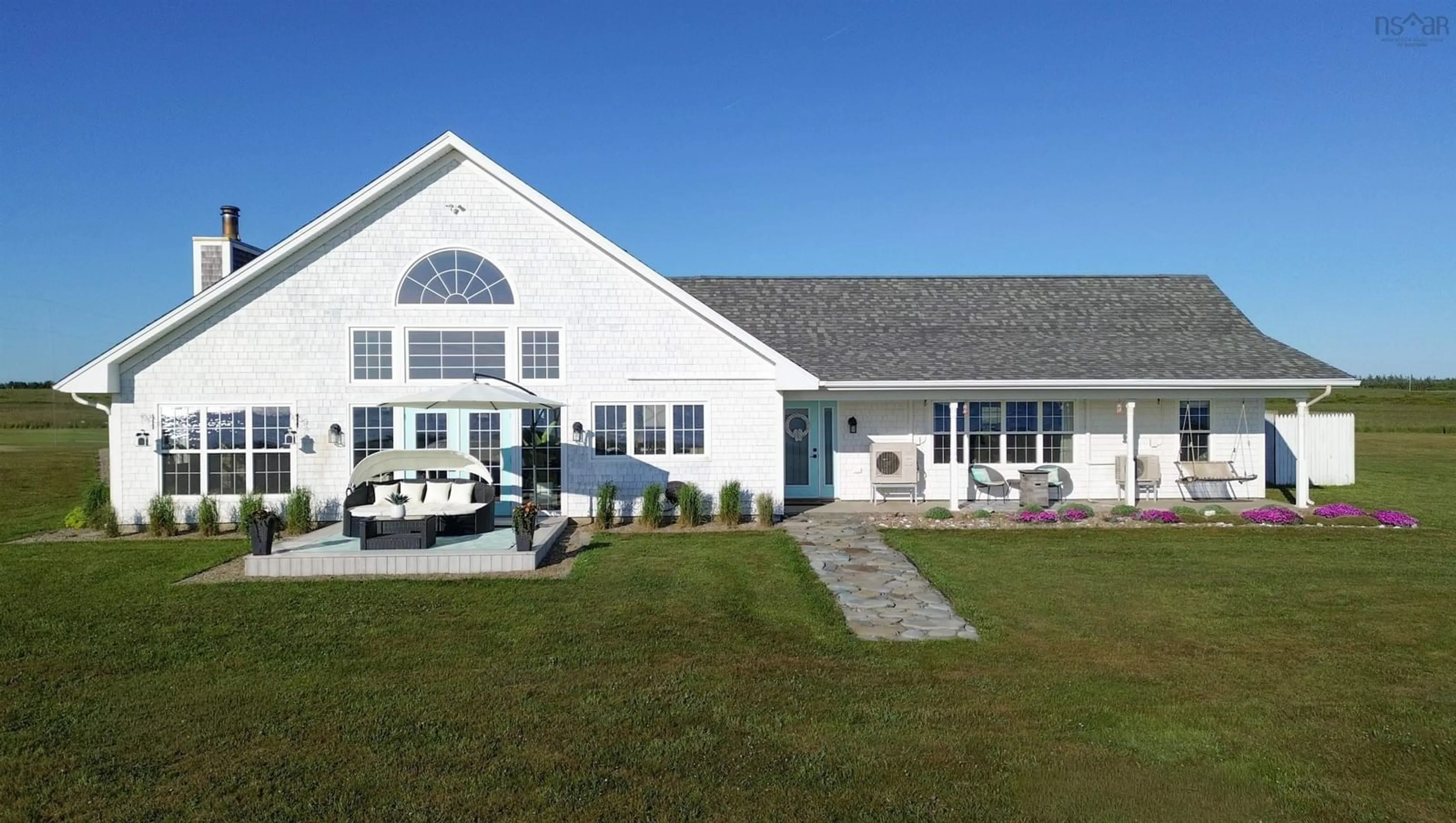 Home with vinyl exterior material, building for 4849 Highway 1, Salmon River Nova Scotia B5A 5B2
