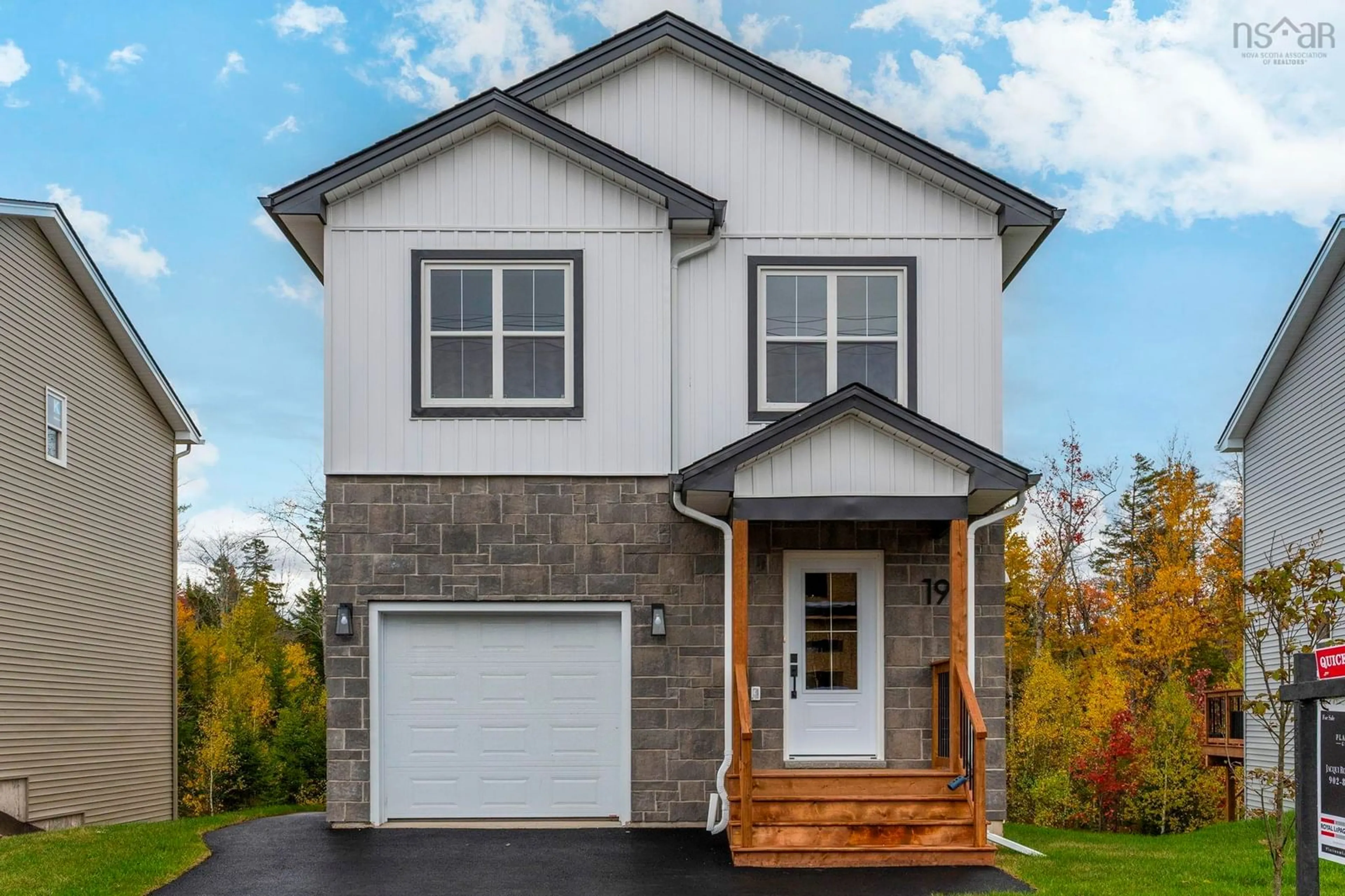 Home with brick exterior material, street for 193 Darner Dr #DA-57, Beaver Bank Nova Scotia B4G 0E2