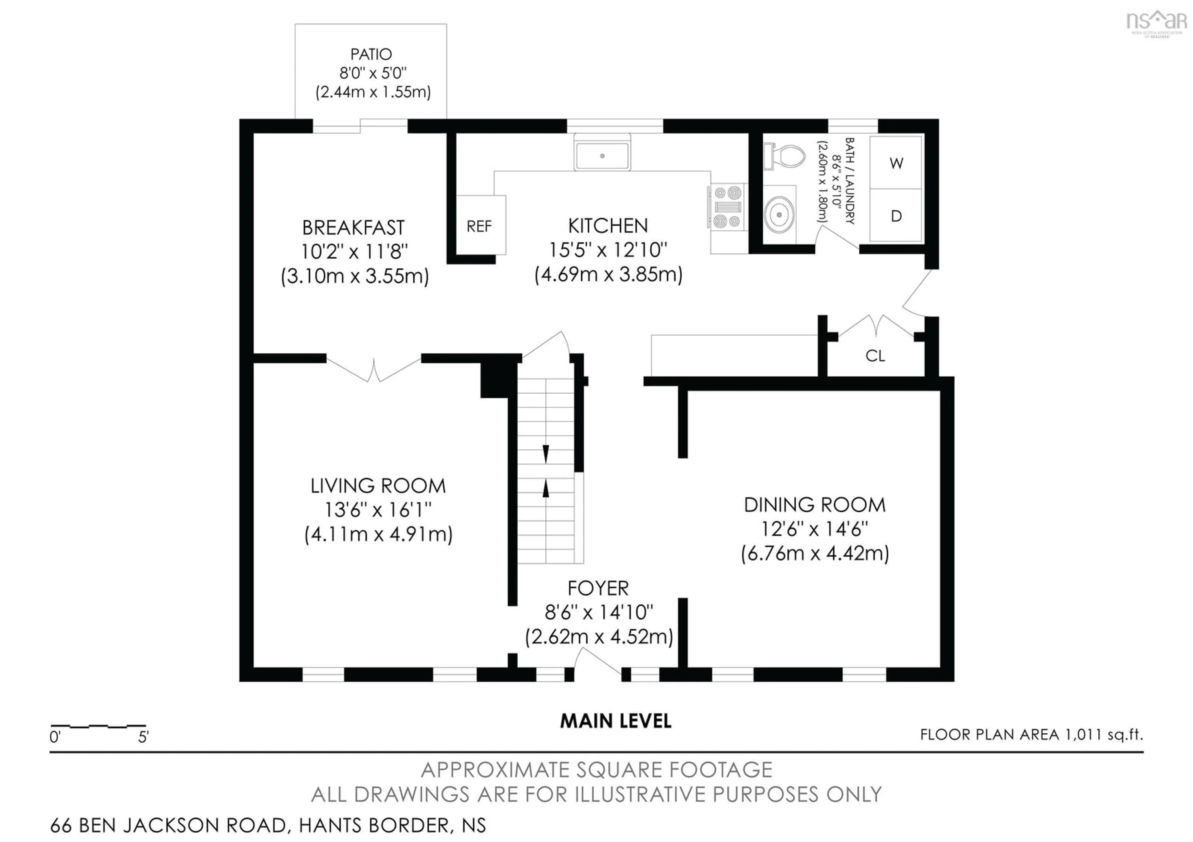 Floor plan for 66 Ben Jackson Rd, Hants Border Nova Scotia B0P 1P0