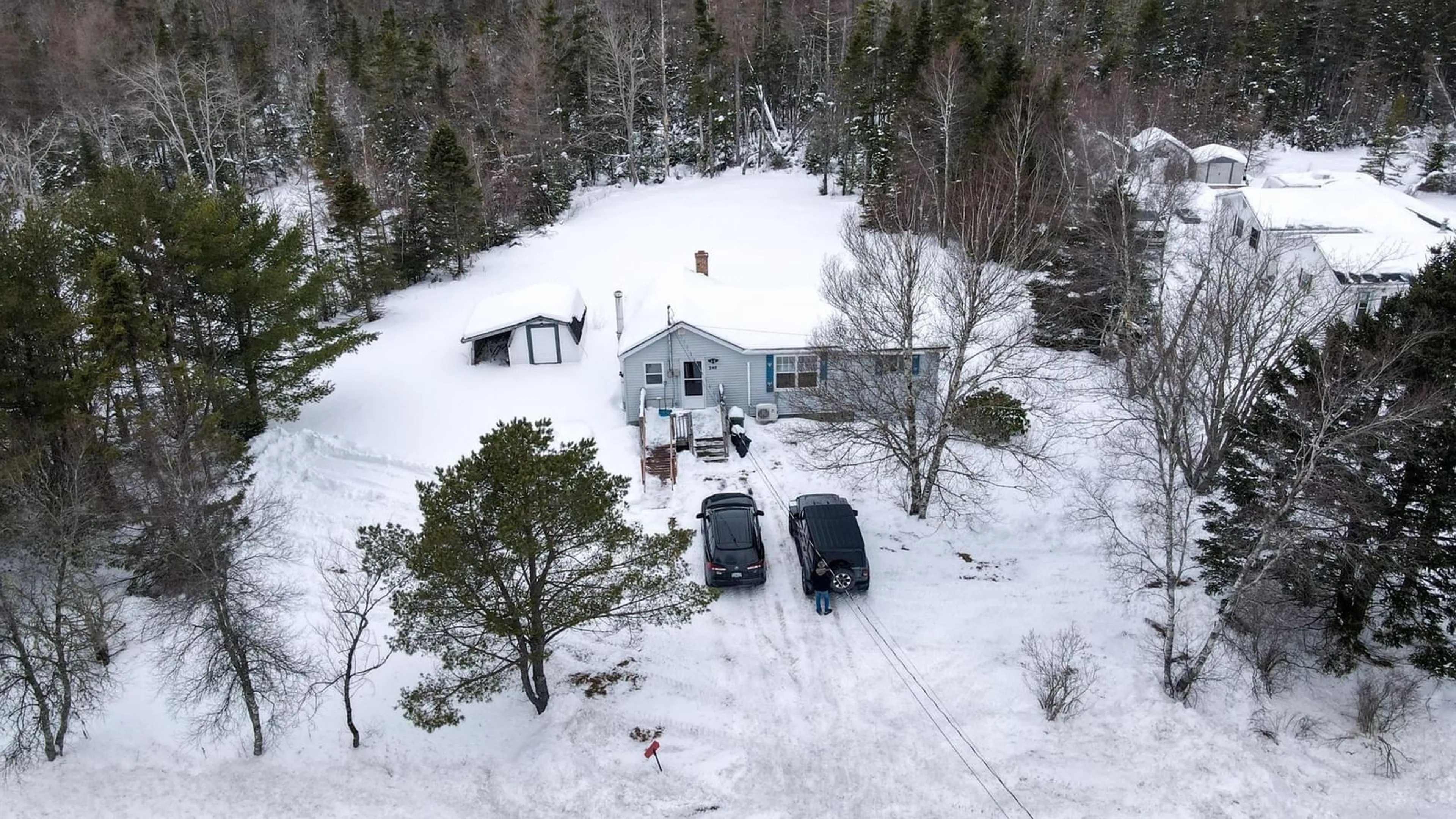 A pic from outside/outdoor area/front of a property/back of a property/a pic from drone, unknown for 248 East Uniacke Rd, Mount Uniacke Nova Scotia B0N 1Z0