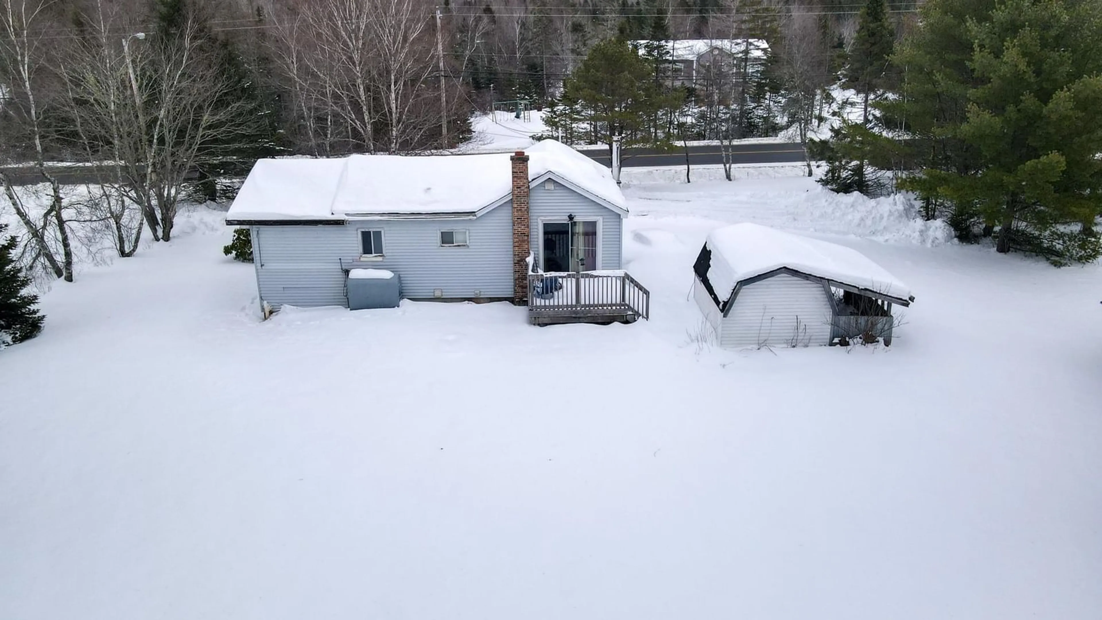 A pic from outside/outdoor area/front of a property/back of a property/a pic from drone, street for 248 East Uniacke Rd, Mount Uniacke Nova Scotia B0N 1Z0