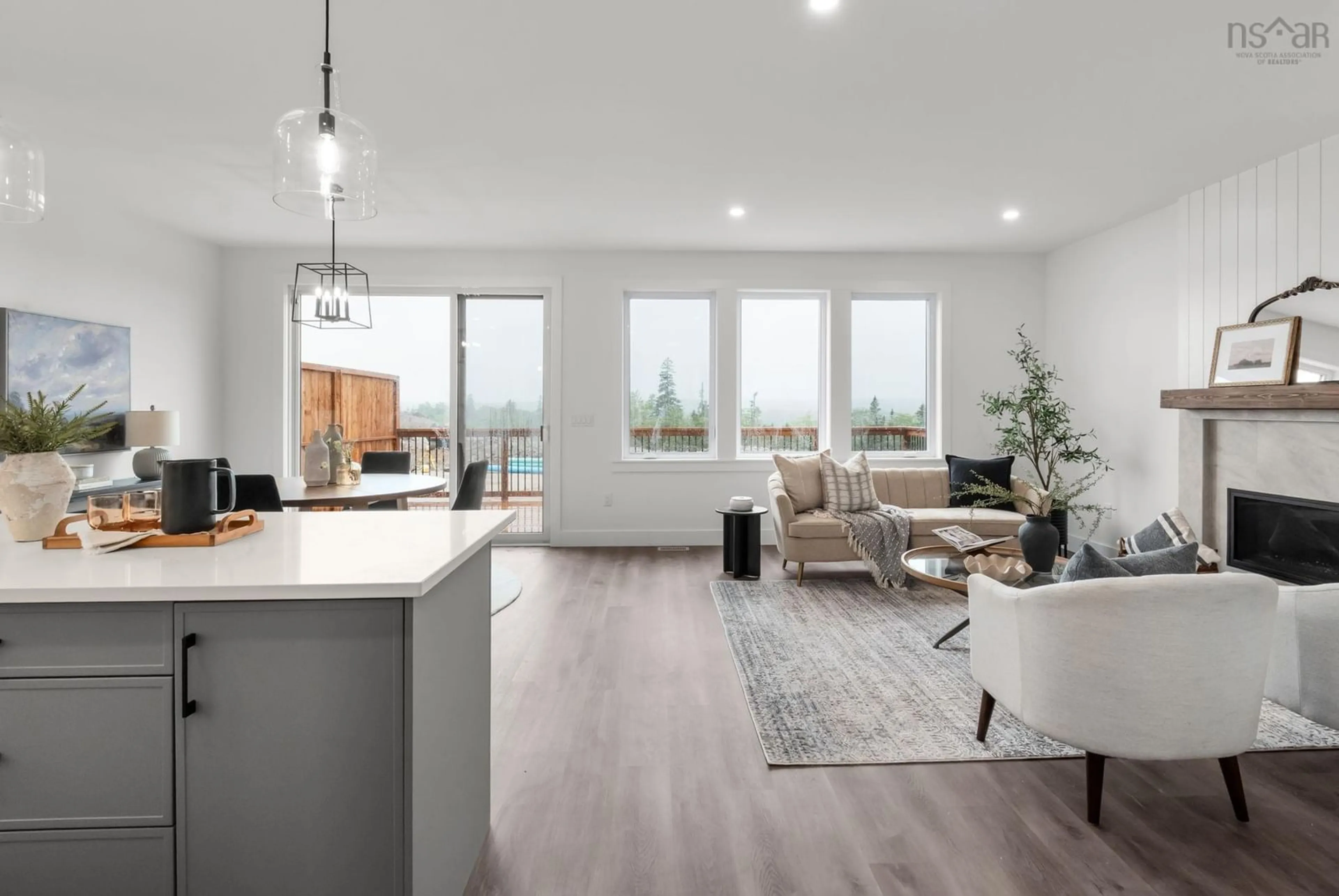 Open concept kitchen, unknown for 16 Wanders Way, Timberlea Nova Scotia B3T 0N9