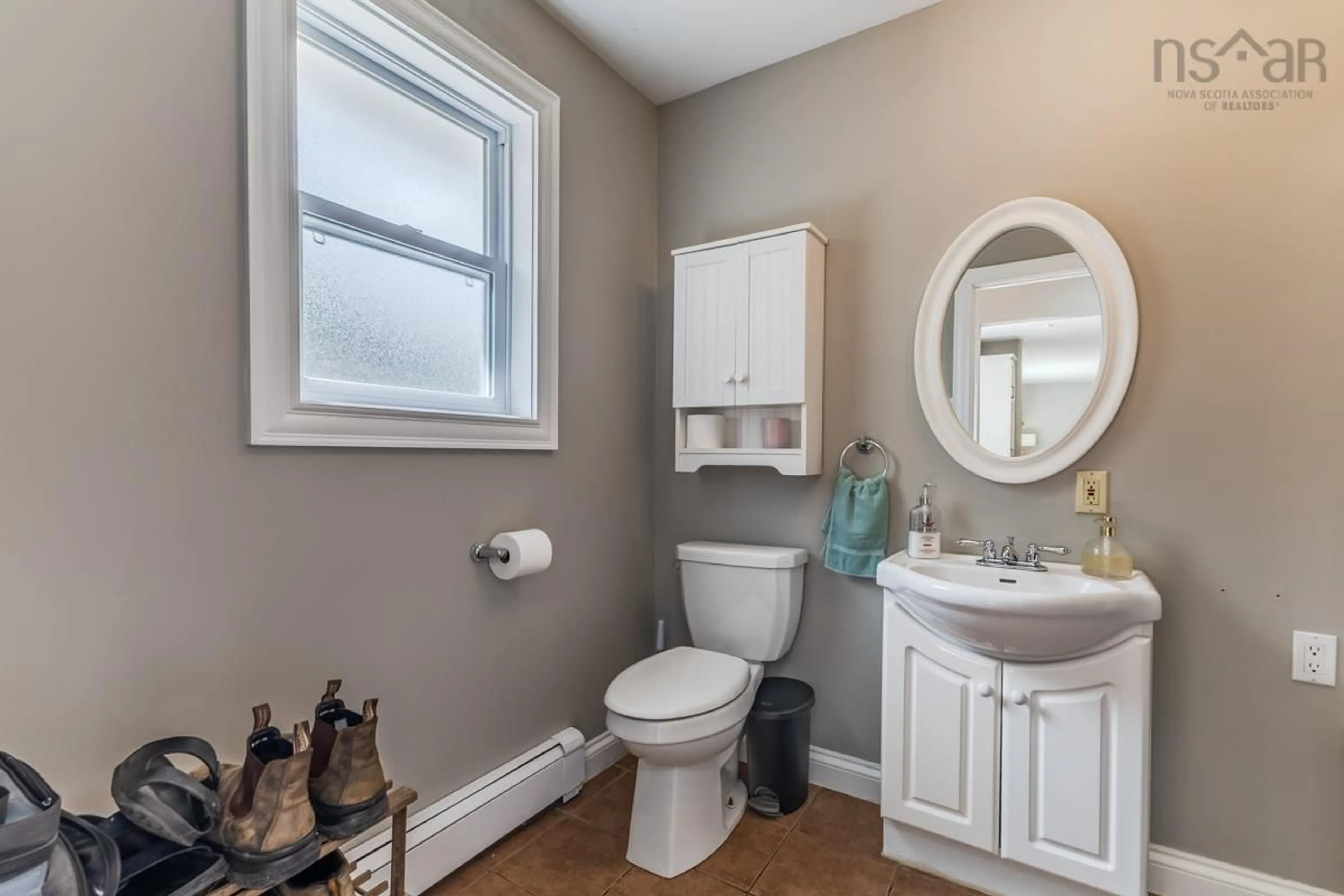 Standard bathroom, ceramic/tile floor for 122 Meadowland Ave, Bible Hill Nova Scotia B2N 6J9