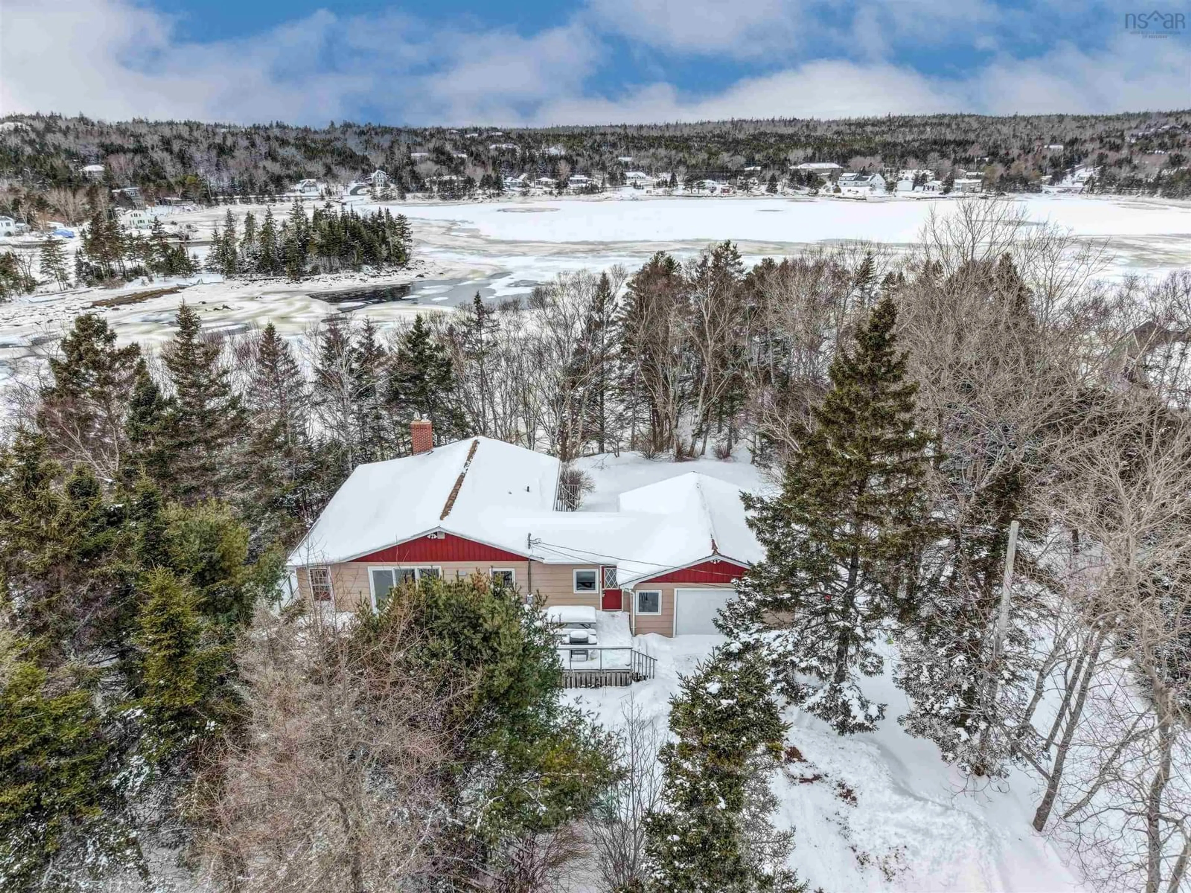 A pic from outside/outdoor area/front of a property/back of a property/a pic from drone, unknown for 31 Seafarers Lane, Whites Lake Nova Scotia B3T 1W6