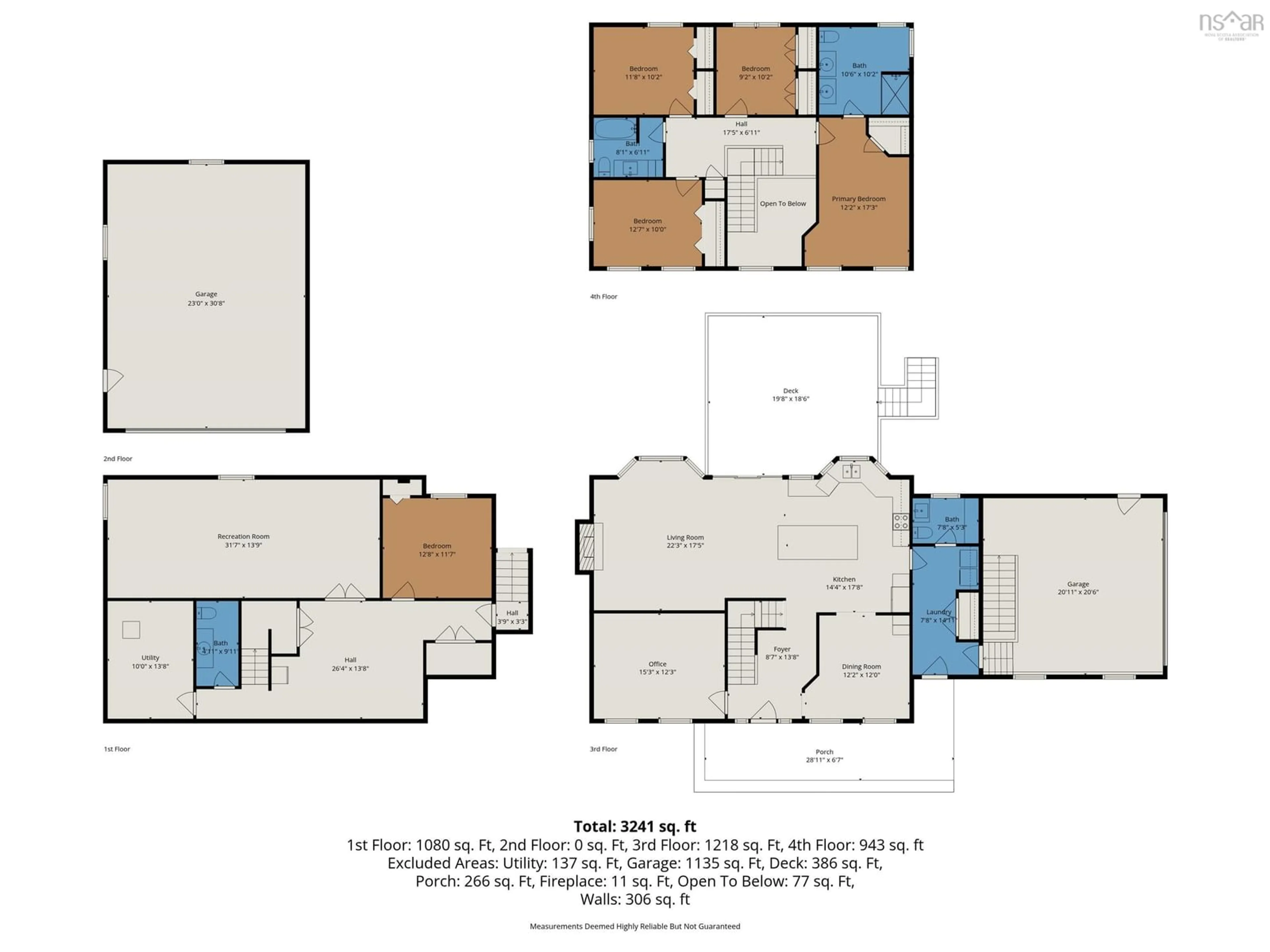Floor plan for 206 Sandwick Dr, Hammonds Plains Nova Scotia B4B 1V9