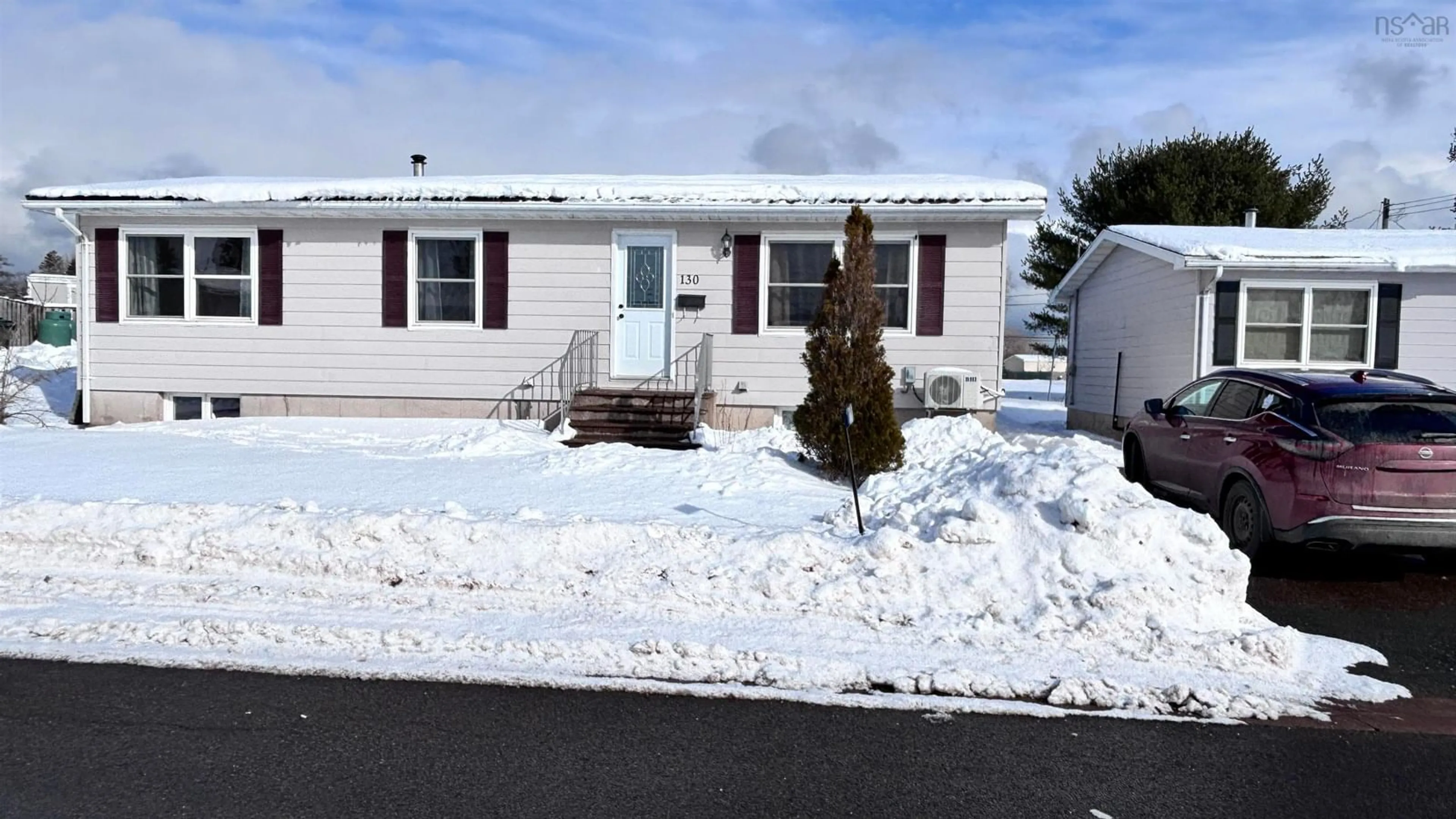 Home with vinyl exterior material, street for 130 Passchendaele Ave, Debert Nova Scotia B0M 1G0