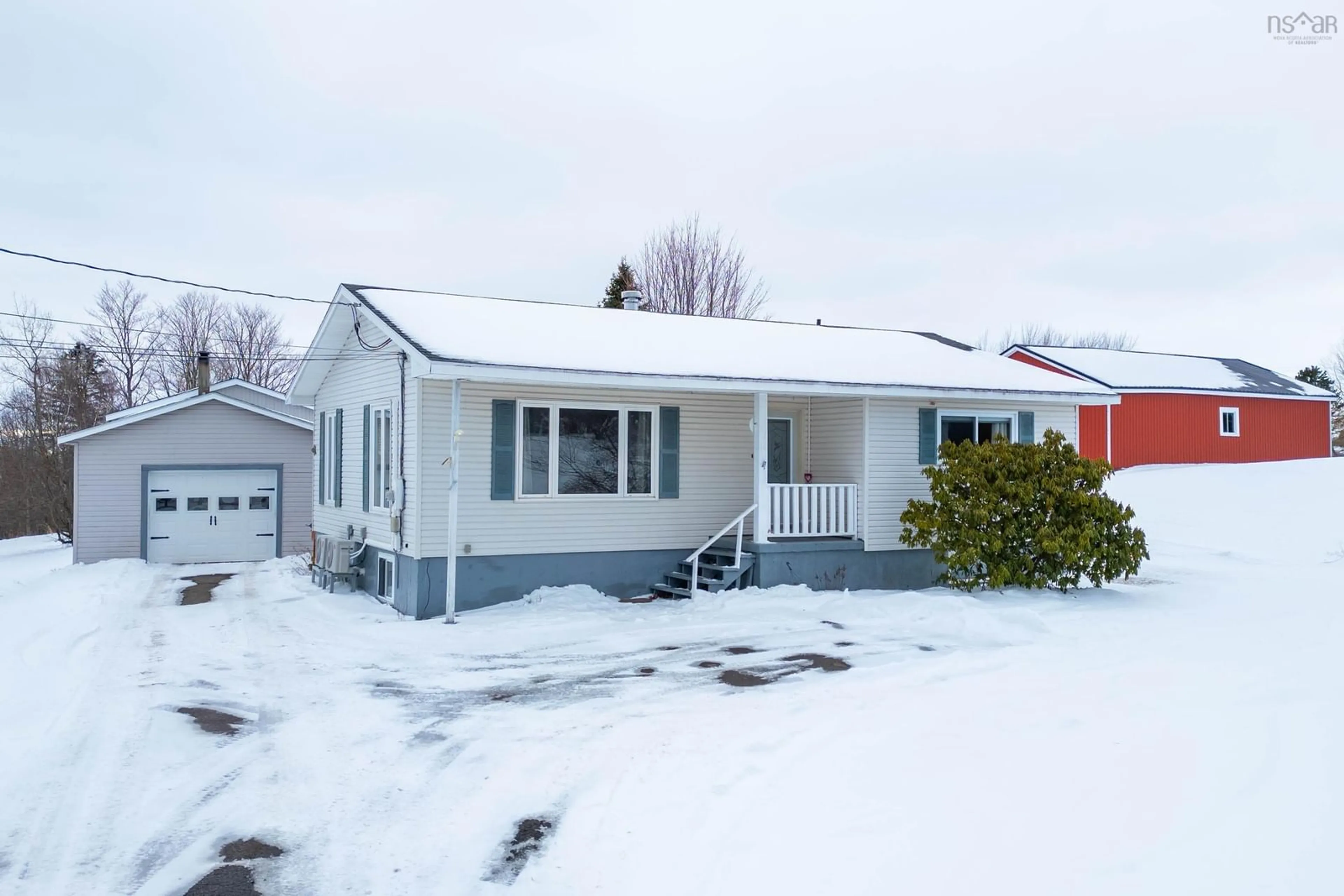 Home with vinyl exterior material, street for 482 Highway 204, Brookdale Nova Scotia B4H 3Y1