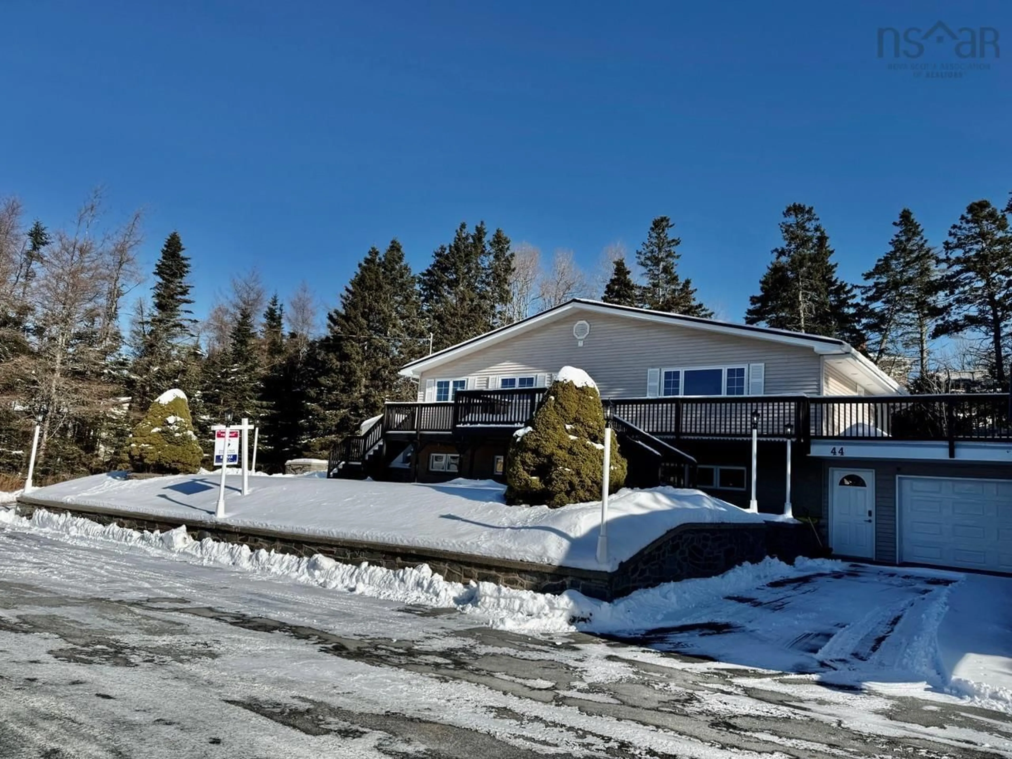 A pic from outside/outdoor area/front of a property/back of a property/a pic from drone, street for 44 Lahey Dr, West Lawrencetown Nova Scotia B2Z 1R2