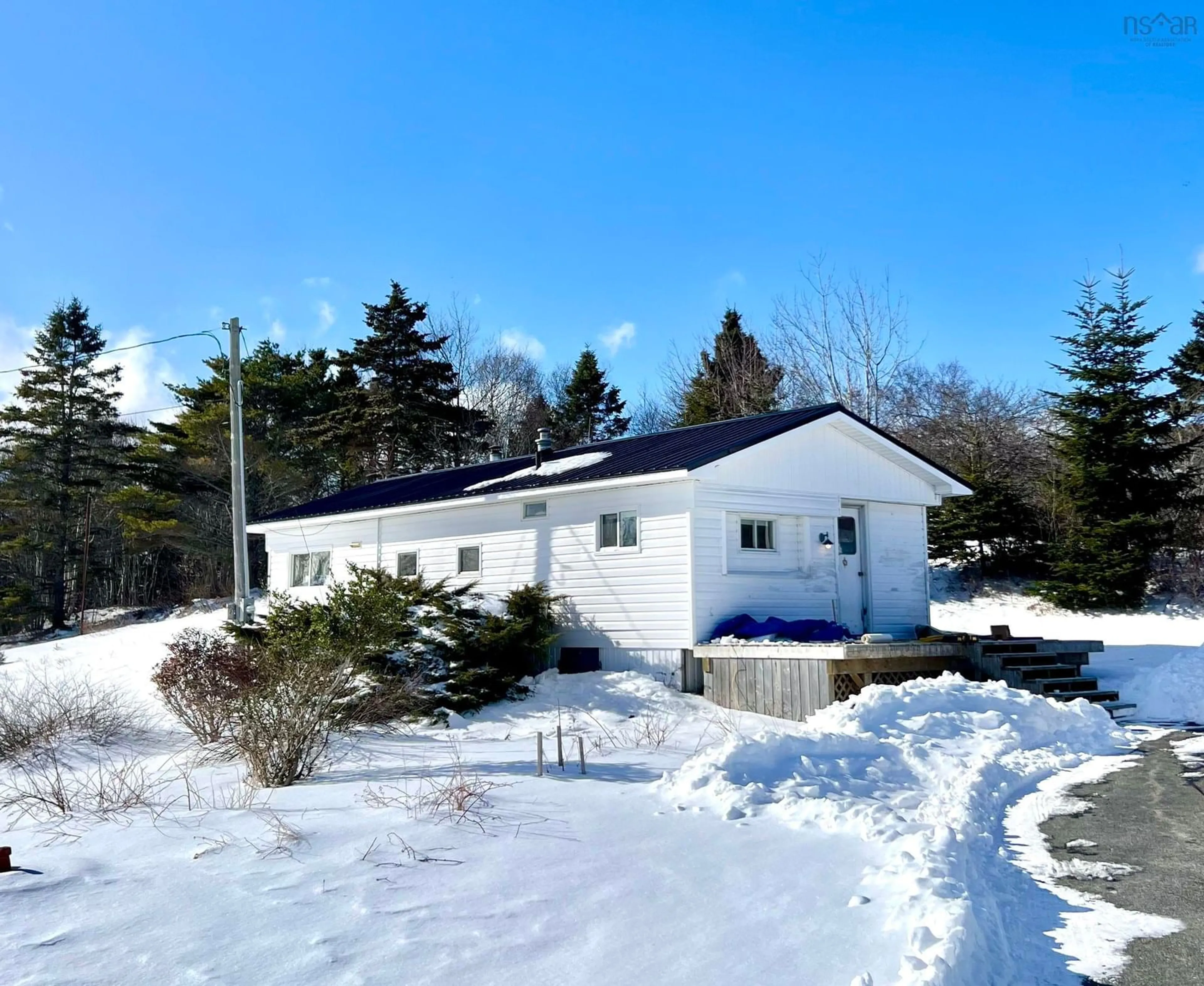 A pic from outside/outdoor area/front of a property/back of a property/a pic from drone, unknown for 876 Shore Rd, Moose Harbour Nova Scotia B0T 1K0