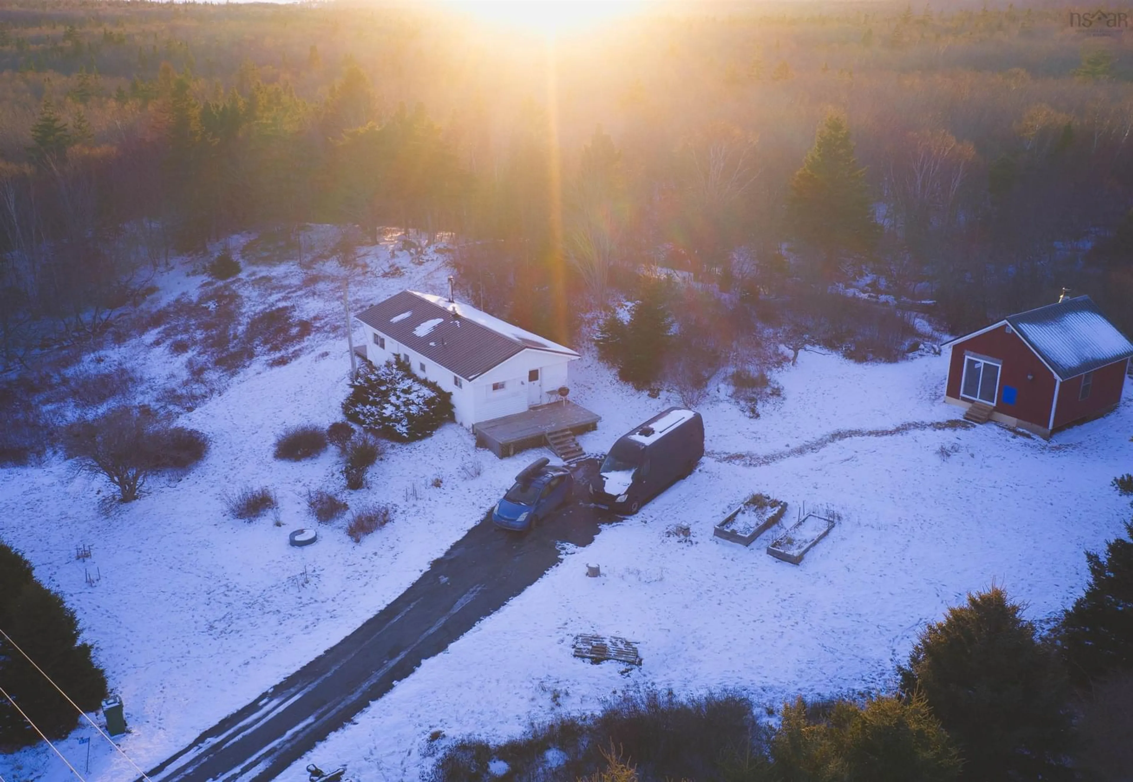 A pic from outside/outdoor area/front of a property/back of a property/a pic from drone, building for 876 Shore Rd, Moose Harbour Nova Scotia B0T 1K0