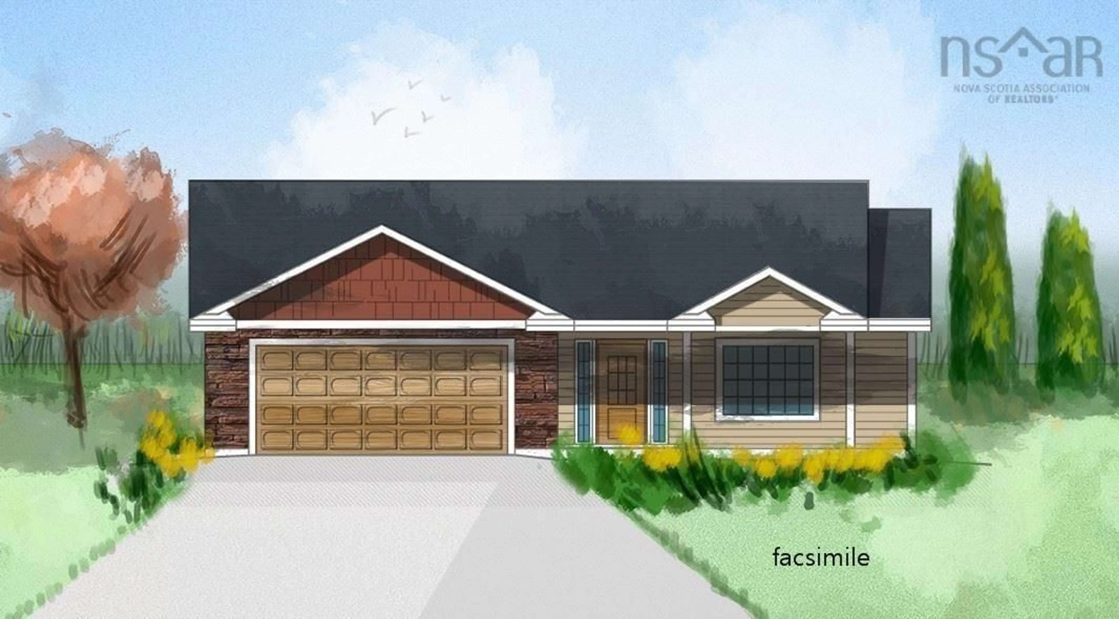 Home with brick exterior material, street for Unit 52 Mayapple Cres, Upper Sackville Nova Scotia B4E 0S4