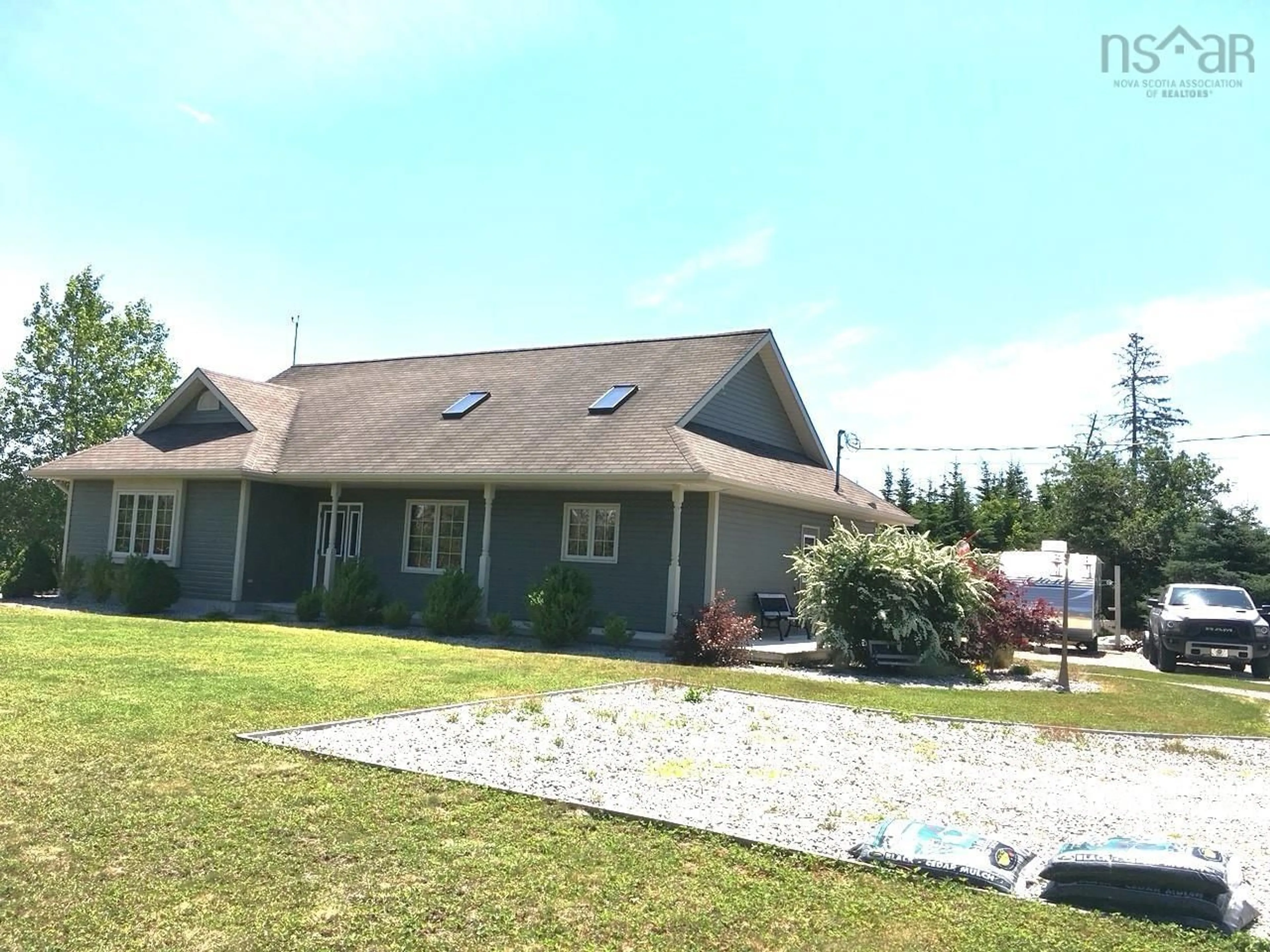 A pic from outside/outdoor area/front of a property/back of a property/a pic from drone, unknown for 3283 Port La Tour Rd, Port La Tour Nova Scotia B0W 1E0