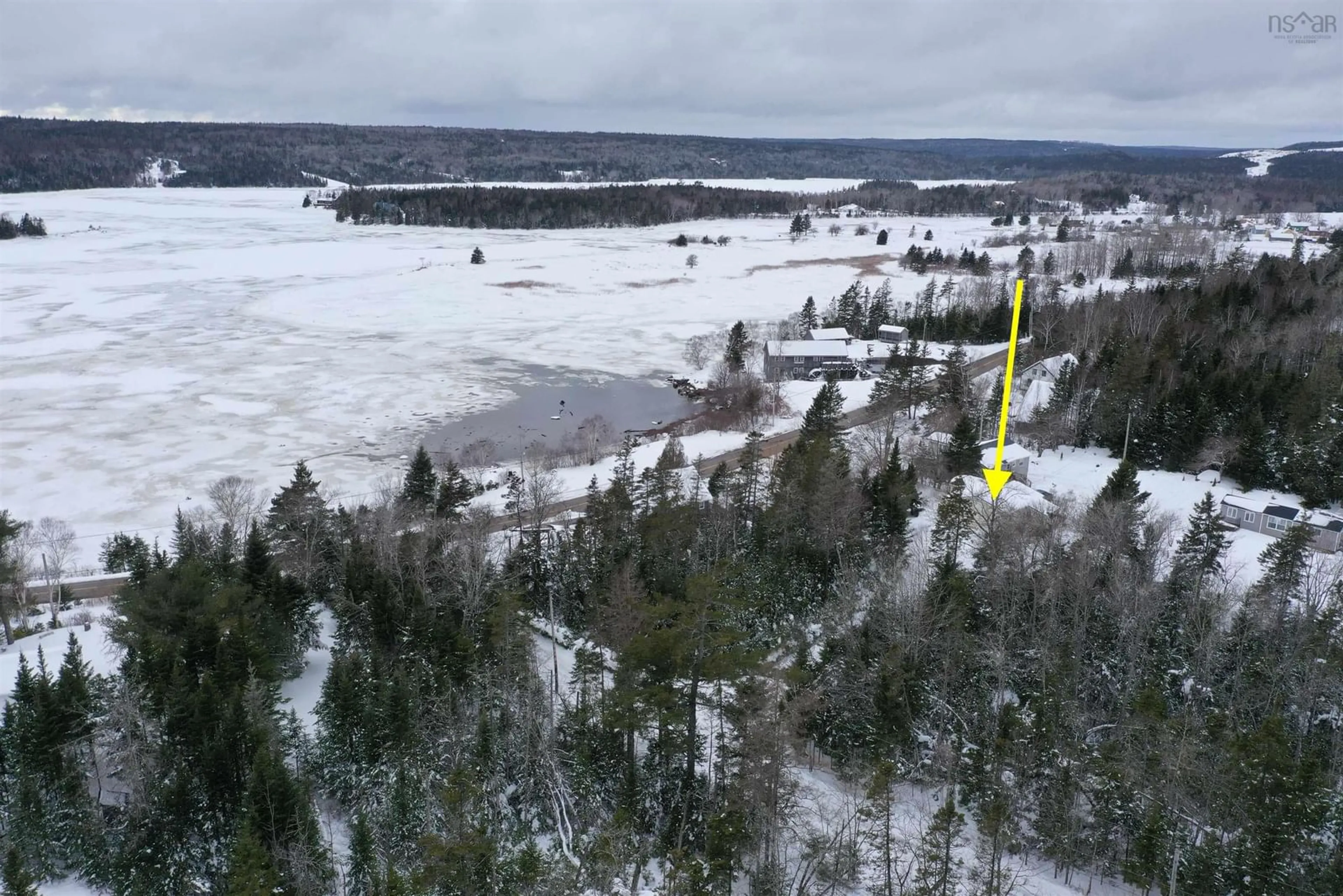 A pic from outside/outdoor area/front of a property/back of a property/a pic from drone, water/lake/river/ocean view for 4014 Sonora Rd, Sherbrooke Nova Scotia B0J 3C0